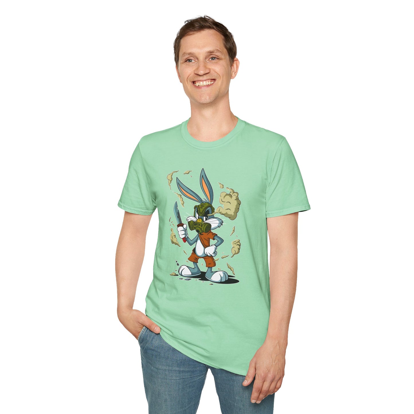 Bugs Bunny Shirt, Bugs Bunny T Shirt, Shirt with Bugs Bunny, T Shirt with Cartoon, Cartoon on T Shirt, Animation Shirt