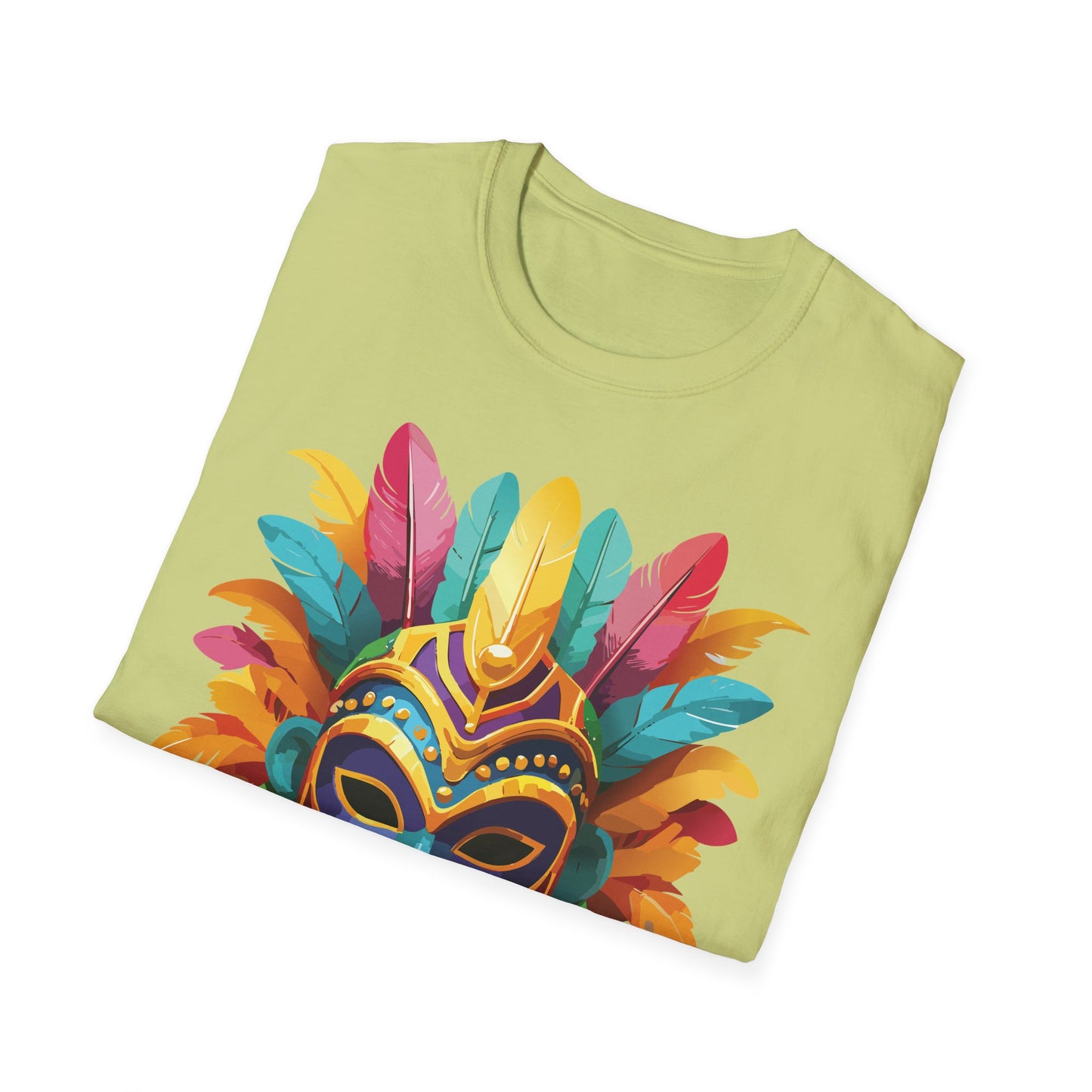 Mask Tee Shirt, Mask Shirt, Shirt with Mask, Masquerade Tees