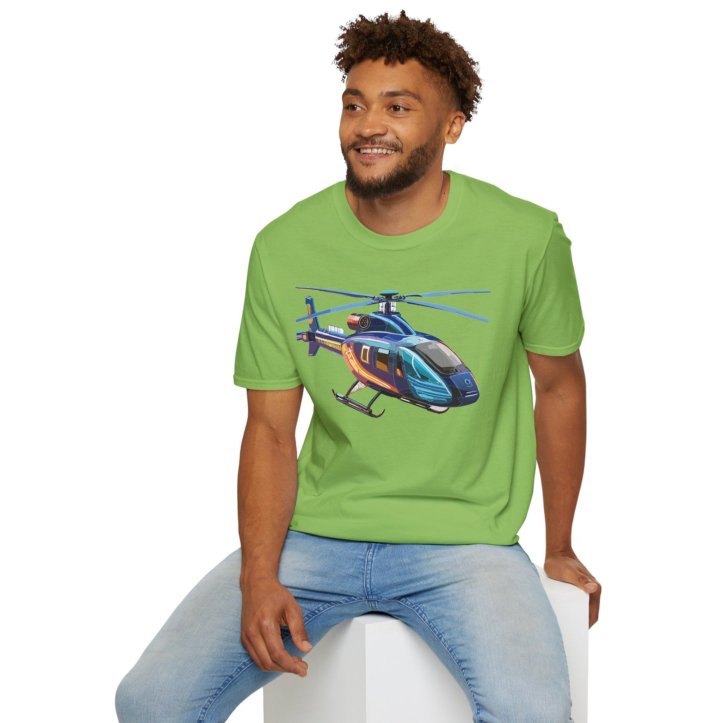 Chopper Shirt, Helicopter Shirt, Shirt with Helicopter, T Shirt with Chopper
