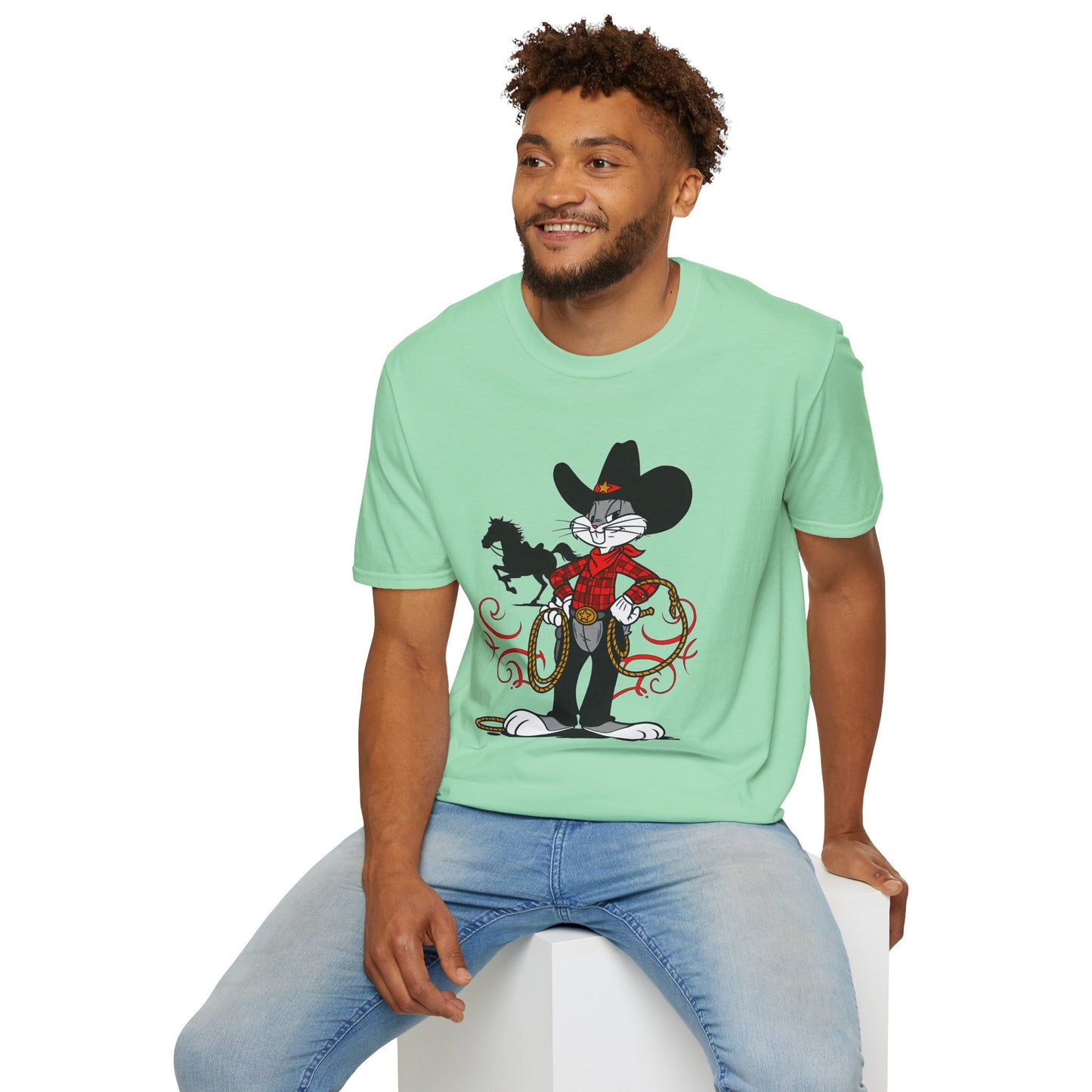 Bugs Bunny Shirt, Bugs Bunny T Shirt, Shirt with Bugs Bunny, T Shirt with Cartoon, Cartoon on T Shirt, Animation Shirt