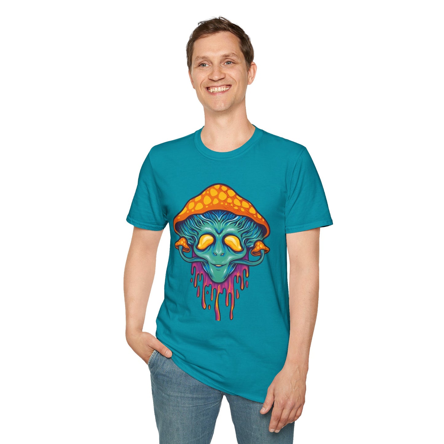 Mashroom Tee Shirt, Mashroom Shirt, Shirt with Funny Mashroom, Shirt with Fungus