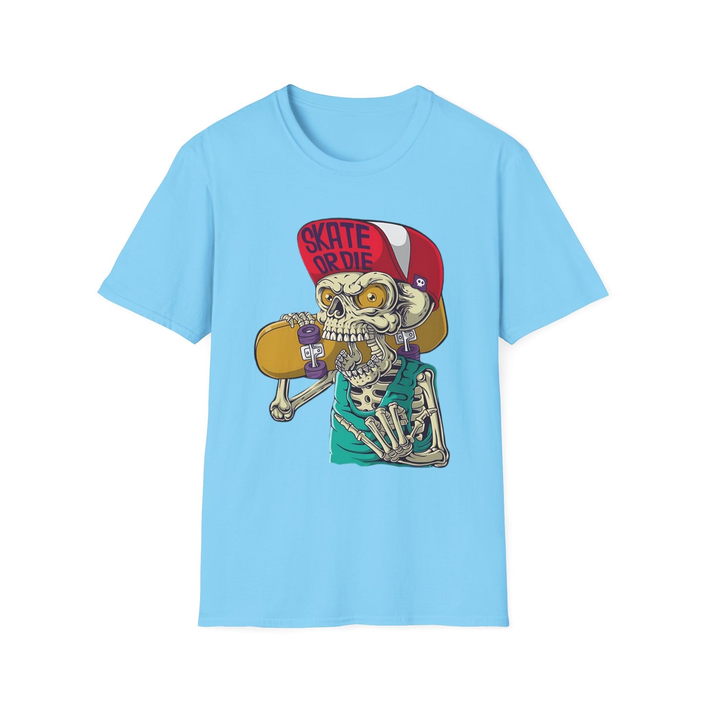 Skull Tee Shirt, Skeleton Shirt, Shirt with Skull, Shirt with Skeleton