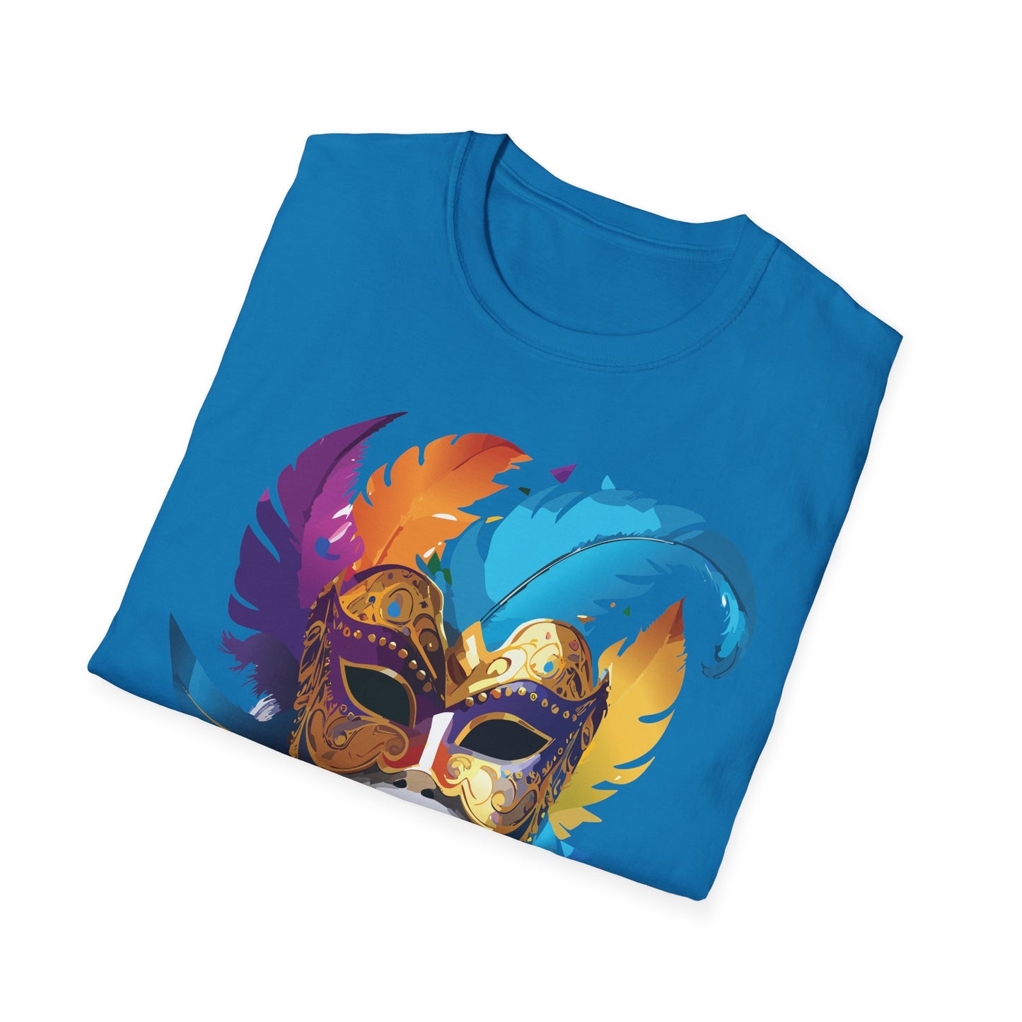 Mask Tee Shirt, Mask Shirt, Shirt with Mask, Masquerade Tees