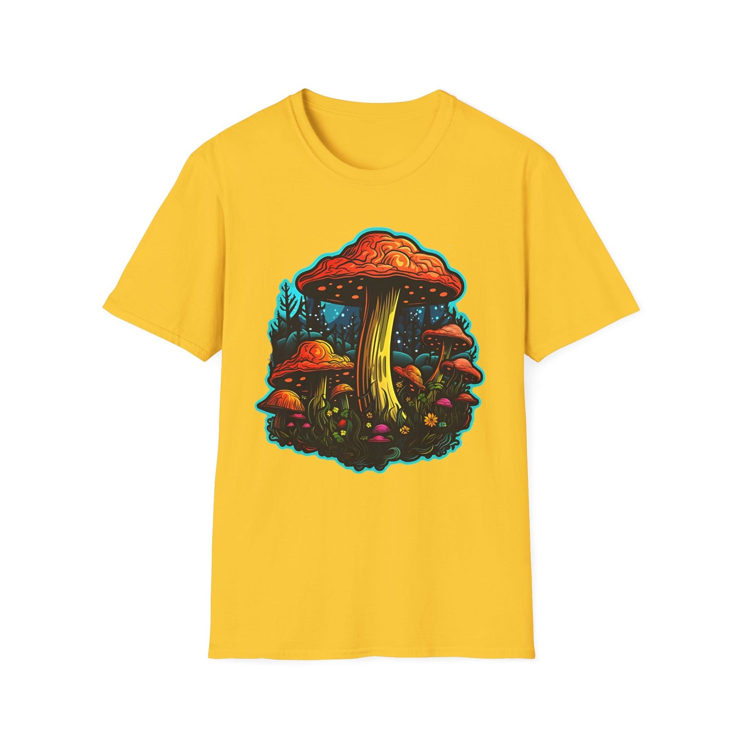 Mashroom Tee Shirt, Mashroom Shirt, Shirt with Funny Mashroom, Shirt with Fungus