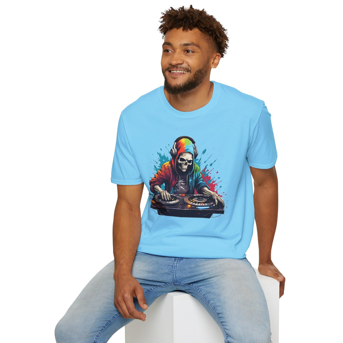 Skull Tee Shirt, Skeleton Shirt, Shirt with Skull, Shirt with Skeleton