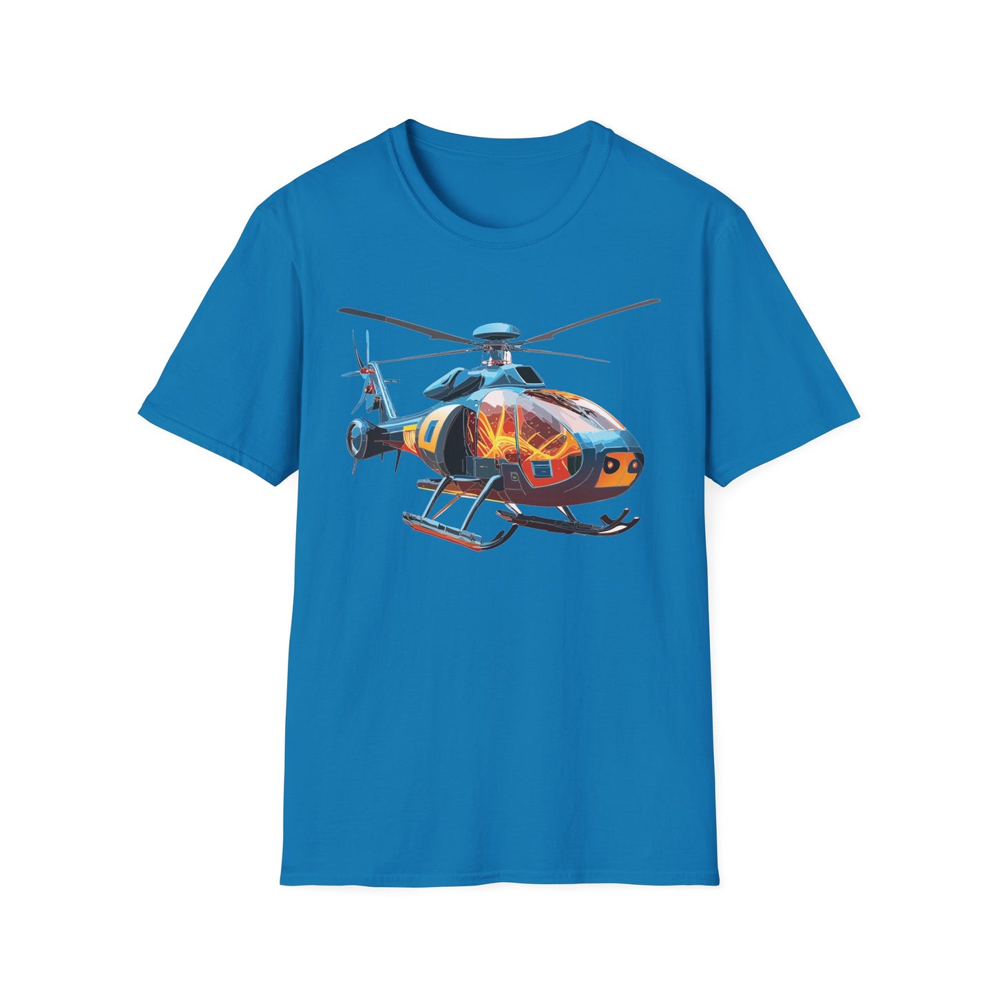 Chopper Shirt, Helicopter Shirt, Shirt with Helicopter, T Shirt with Chopper