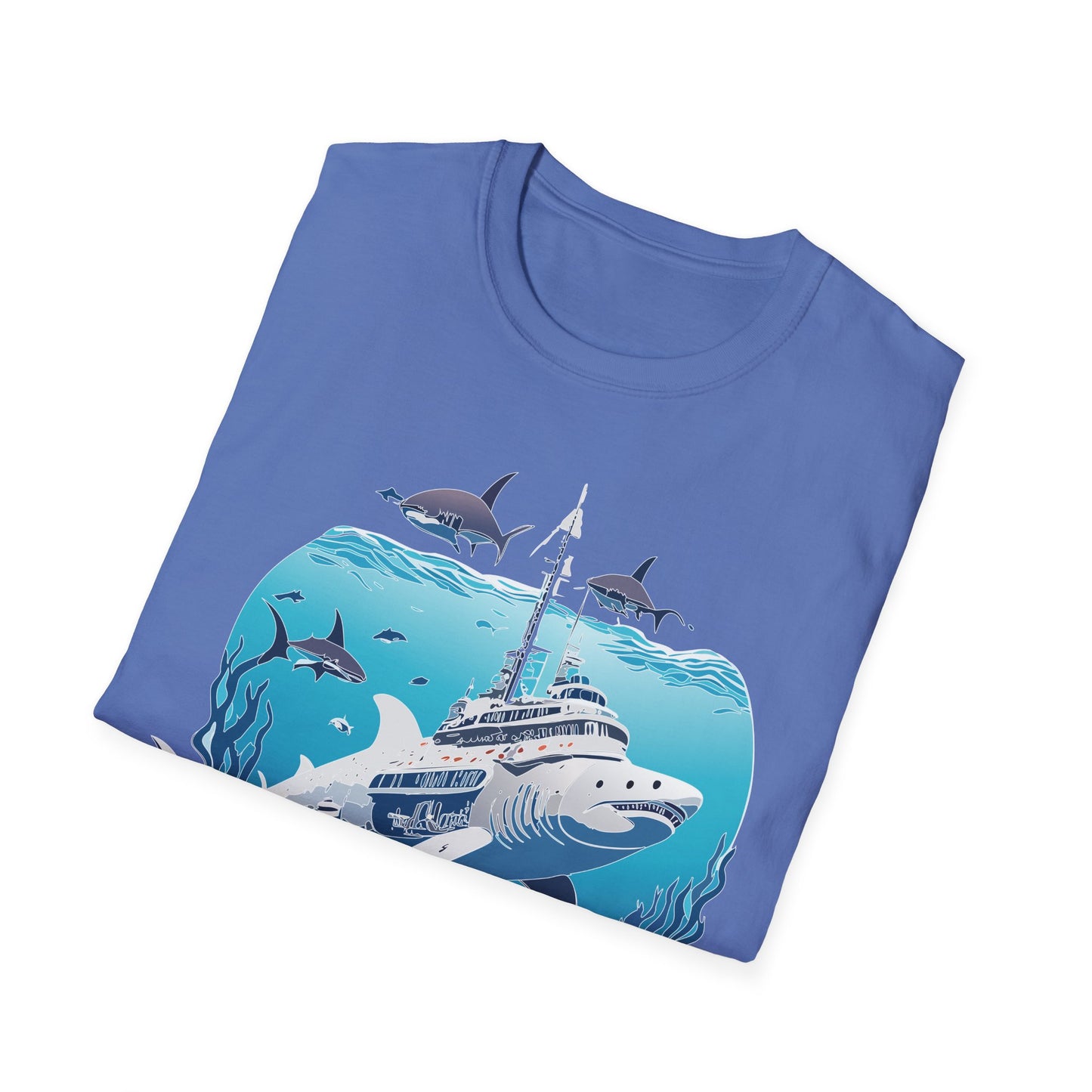 Ocean Tee Shirt, Ocean Shirt, Shirt with Ocean, U boat Tees, Shirt with U-Boat