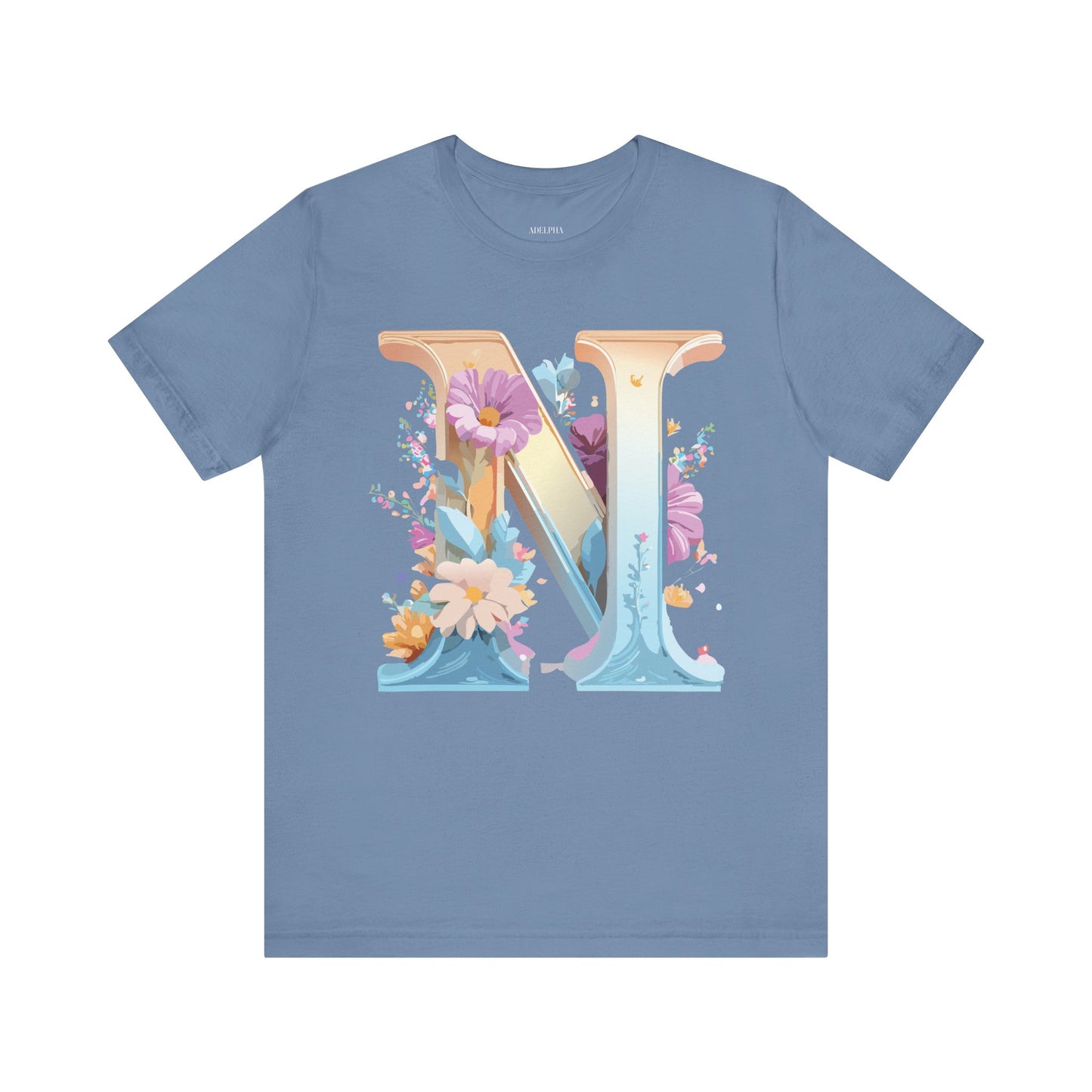 Letter Shirt, Letter N Shirt
