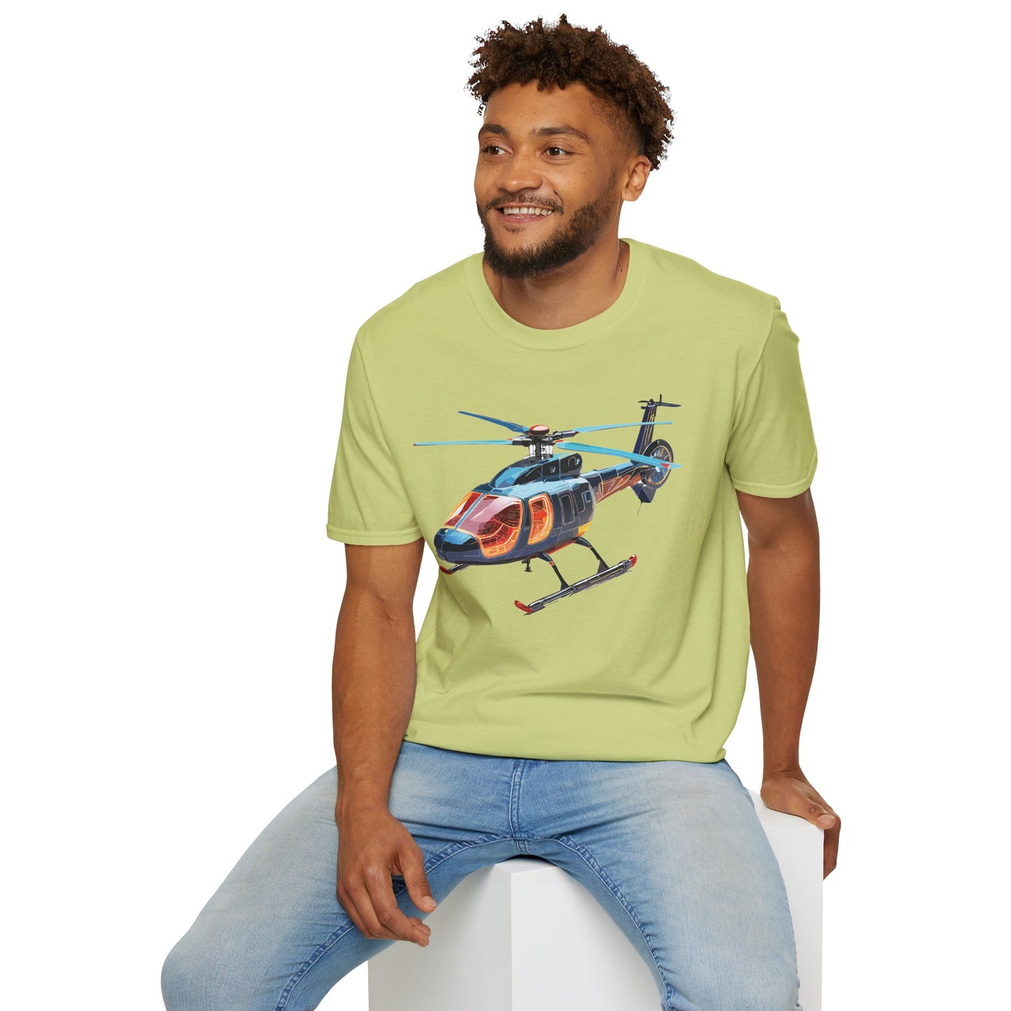 Chopper Shirt, Helicopter Shirt, Shirt with Helicopter, T Shirt with Chopper
