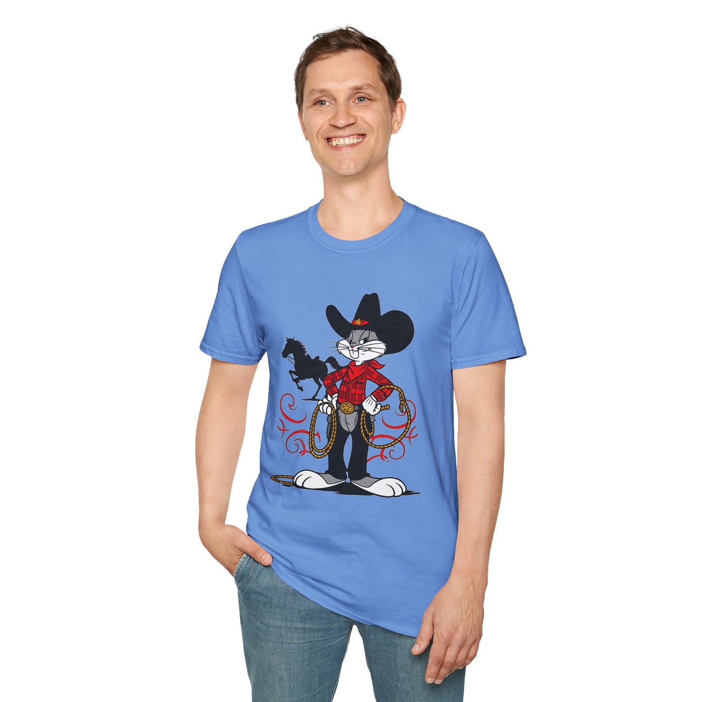 Bugs Bunny Shirt, Bugs Bunny T Shirt, Shirt with Bugs Bunny, T Shirt with Cartoon, Cartoon on T Shirt, Animation Shirt