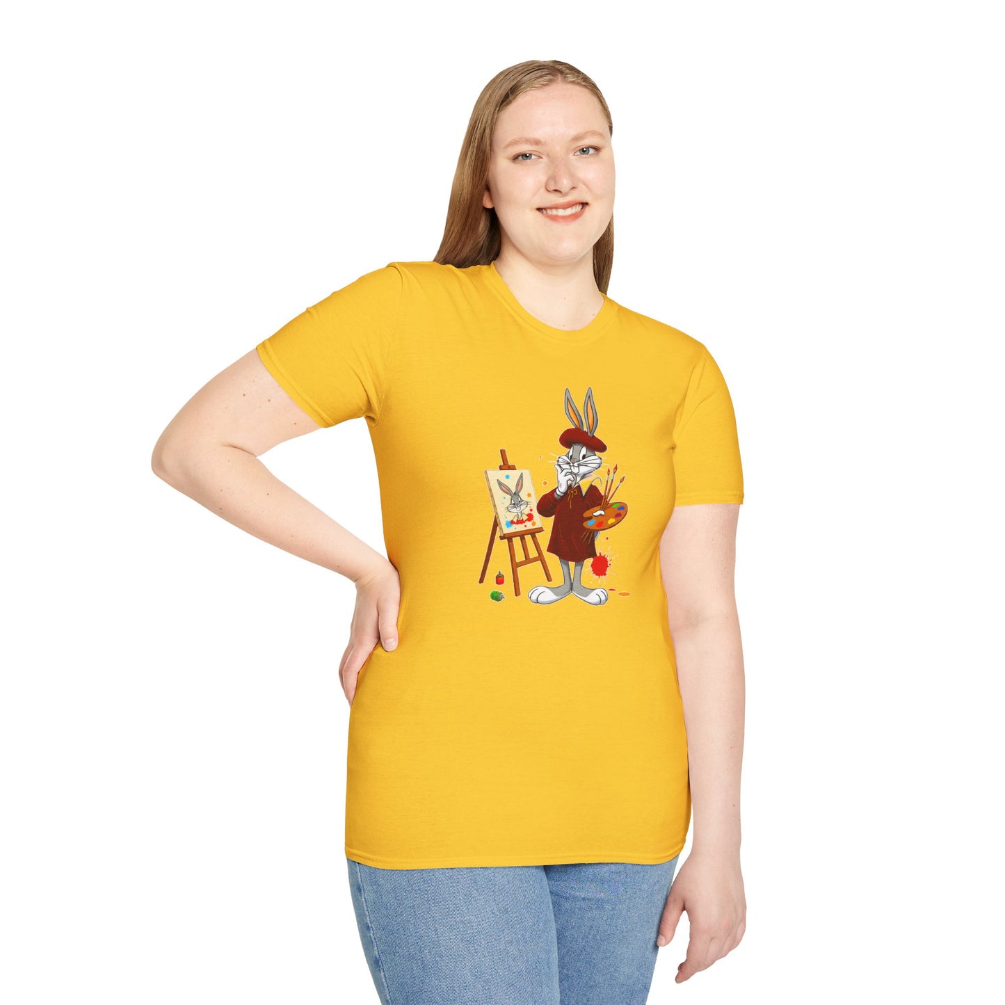 Bugs Bunny Shirt, Bugs Bunny T Shirt, Shirt with Bugs Bunny, T Shirt with Cartoon, Cartoon on T Shirt, Animation Shirt