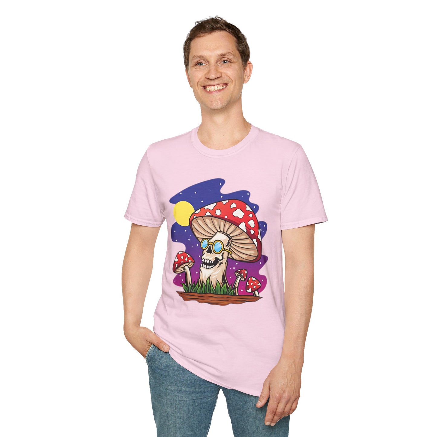 Mashroom Tee Shirt, Mashroom Shirt, Shirt with Funny Mashroom, Shirt with Fungus