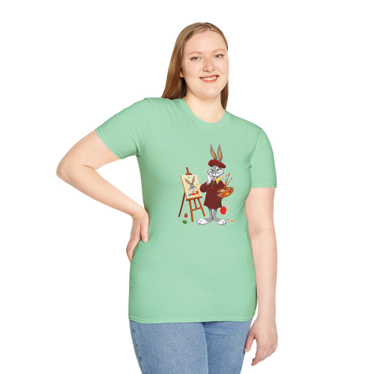 Bugs Bunny Shirt, Bugs Bunny T Shirt, Shirt with Bugs Bunny, T Shirt with Cartoon, Cartoon on T Shirt, Animation Shirt