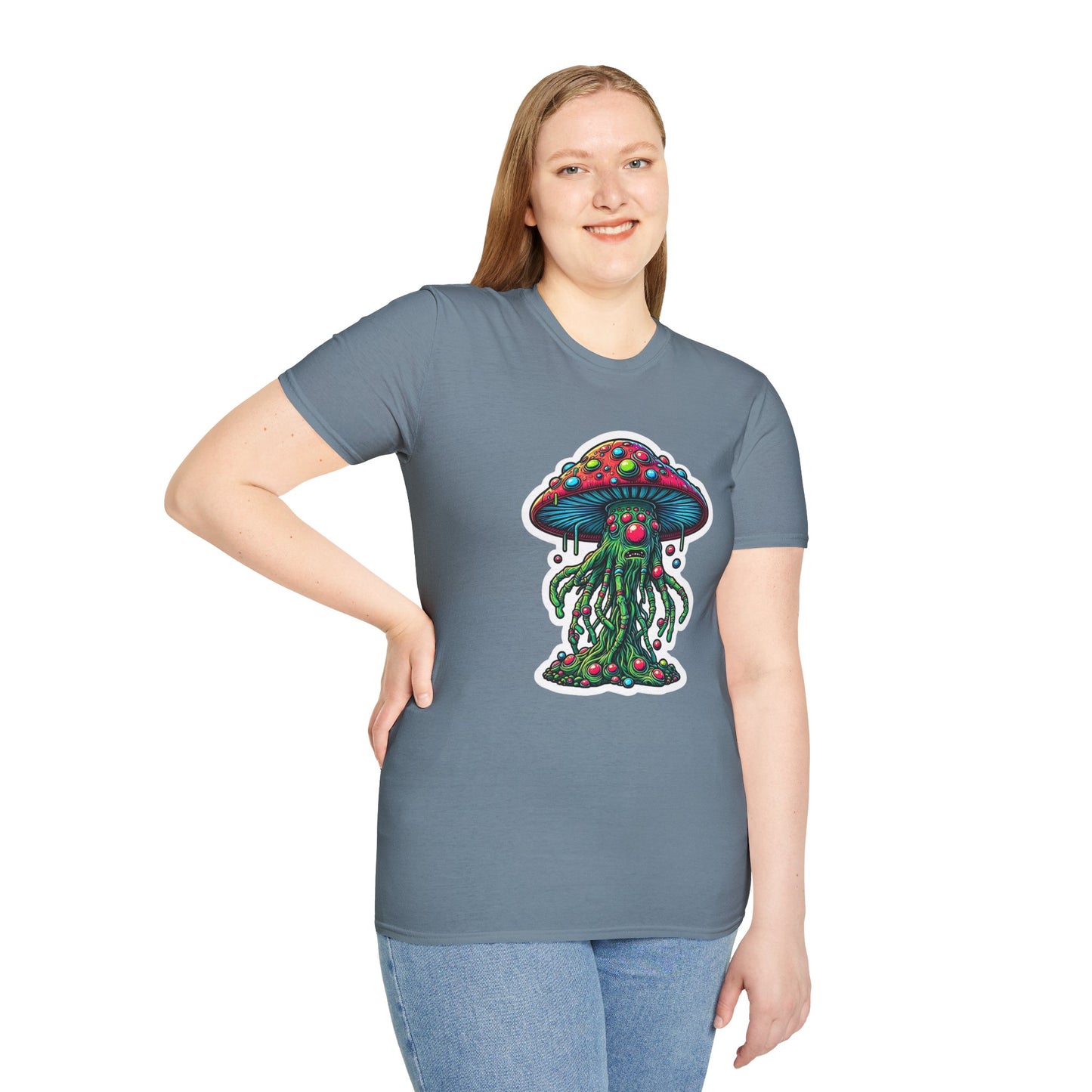 Mashroom Tee Shirt, Mashroom Shirt, Shirt with Funny Mashroom, Shirt with Fungus