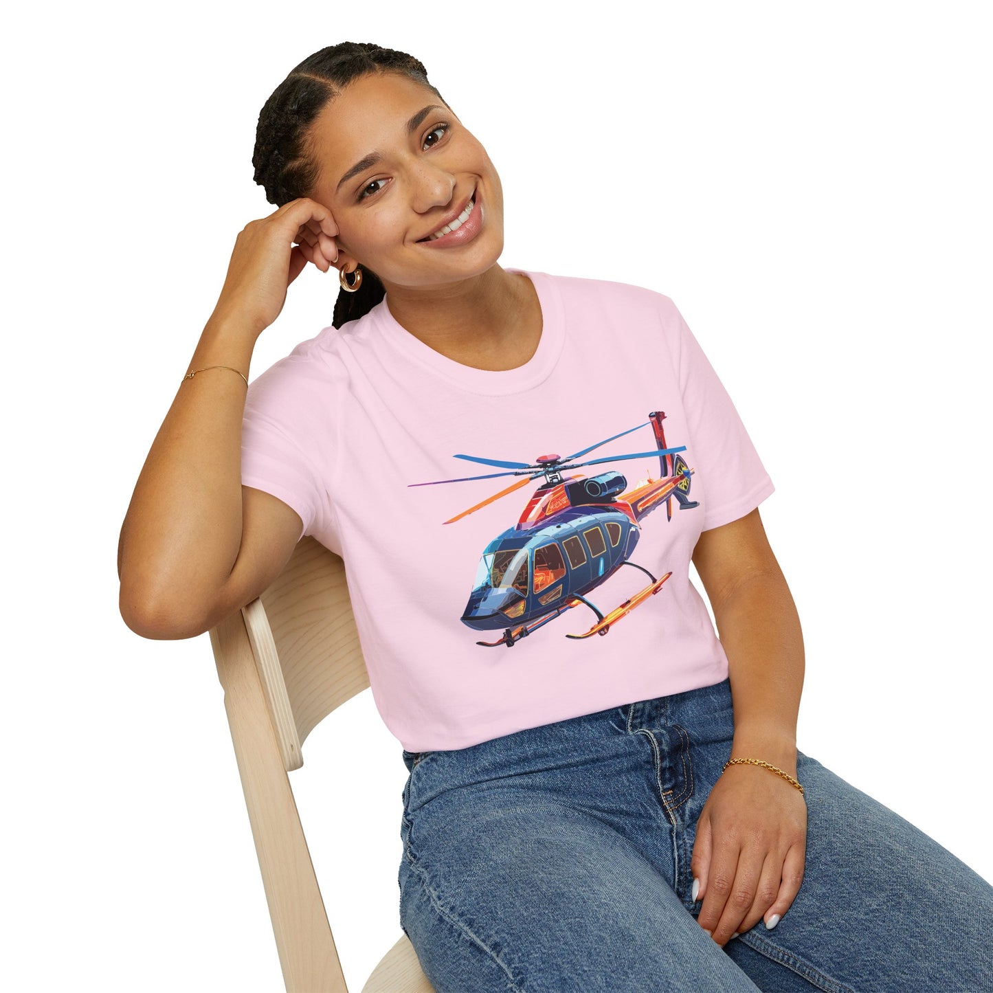 Chopper Shirt, Helicopter Shirt, Shirt with Helicopter, T Shirt with Chopper