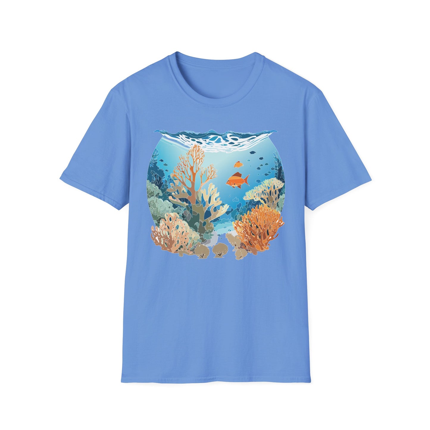 Ocean Tee Shirt, Ocean Shirt, Shirt with Ocean, U boat Tees, Shirt with U-Boat