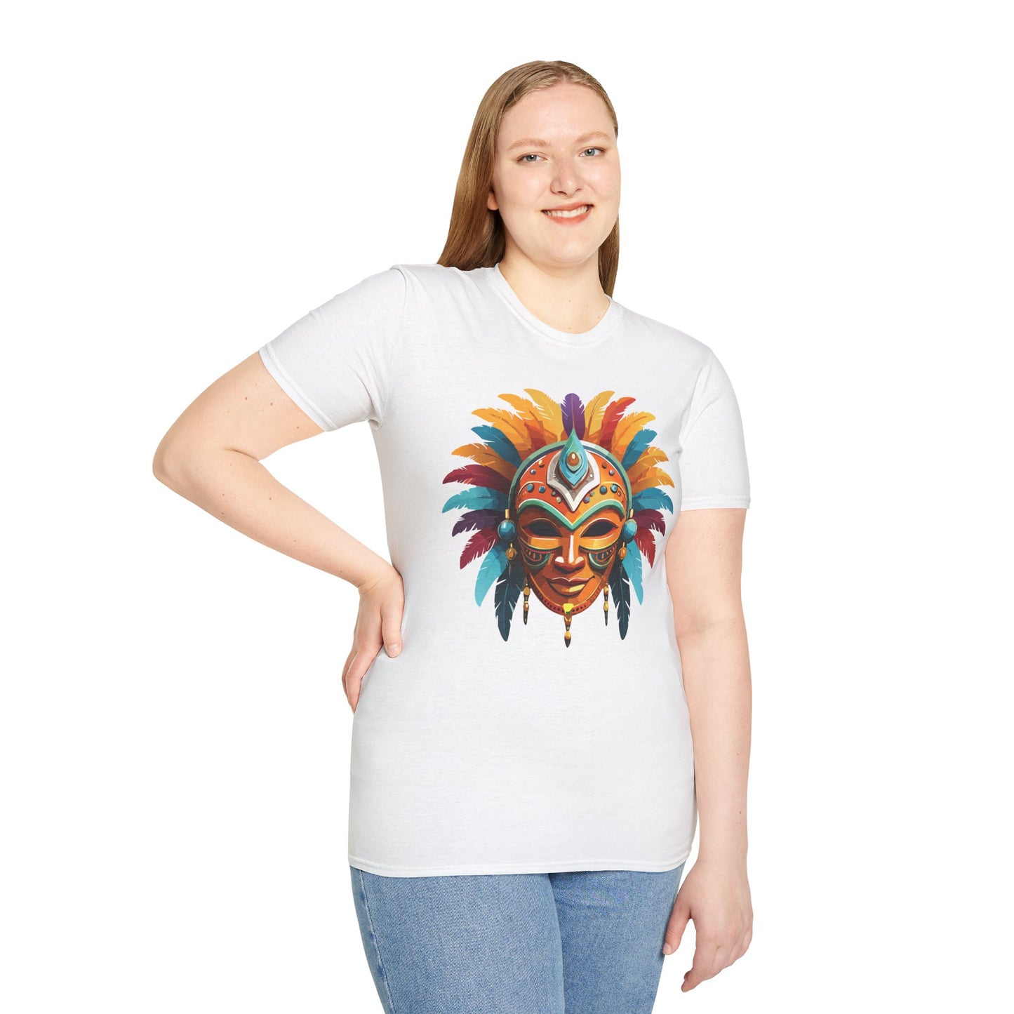 Mask Tee Shirt, Mask Shirt, Shirt with Mask, Masquerade Tees