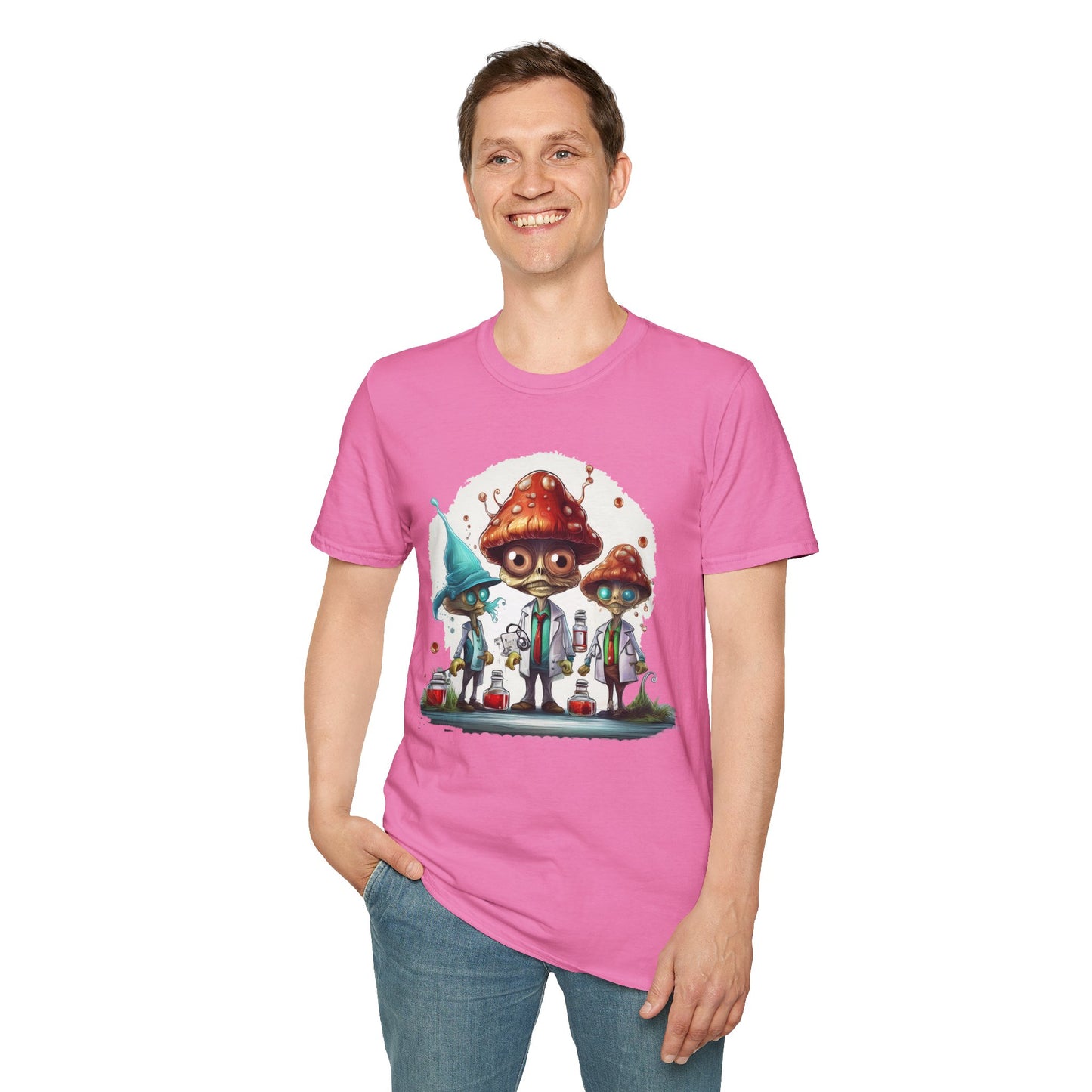 Mashroom Tee Shirt, Mashroom Shirt, Shirt with Funny Mashroom, Shirt with Fungus