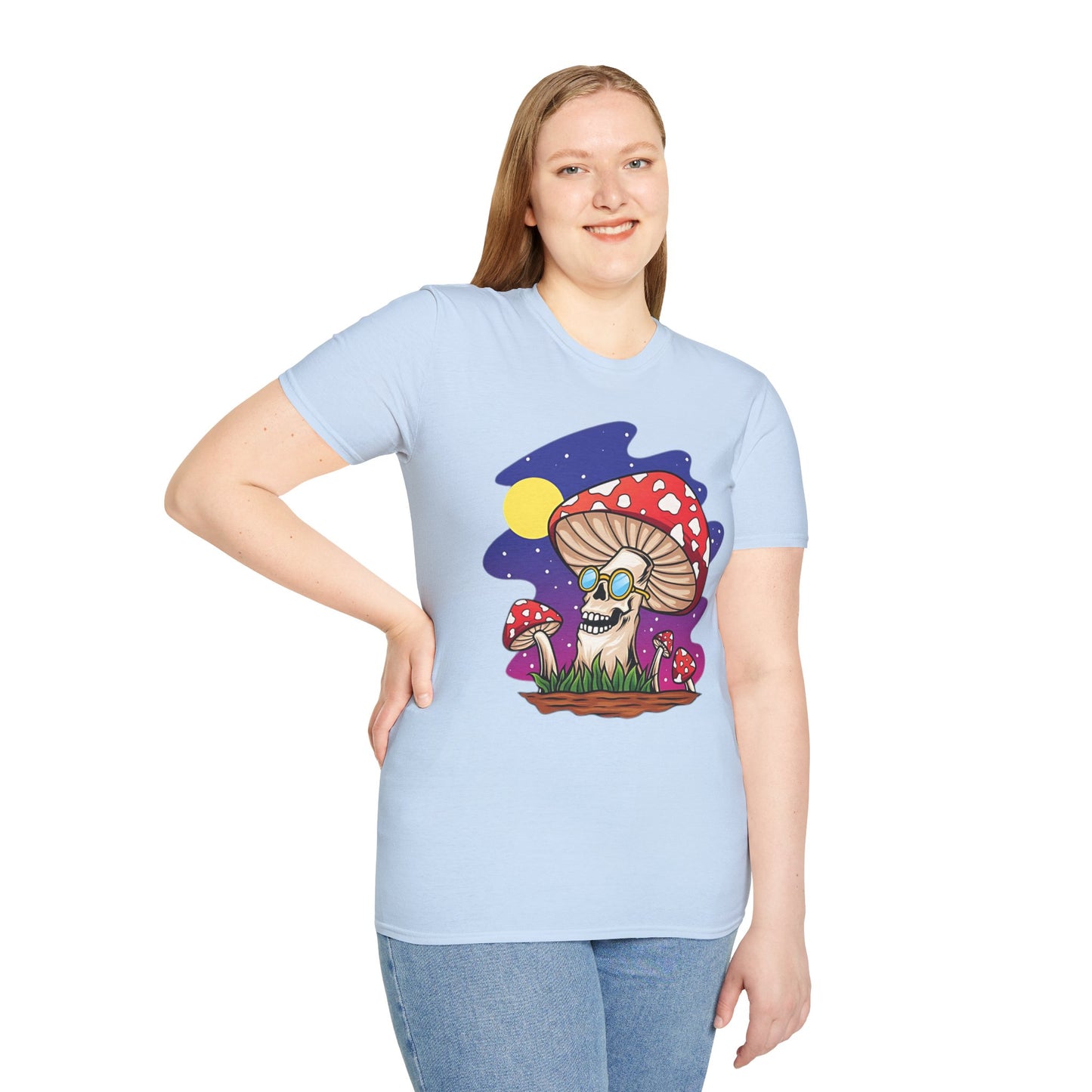 Mashroom Tee Shirt, Mashroom Shirt, Shirt with Funny Mashroom, Shirt with Fungus