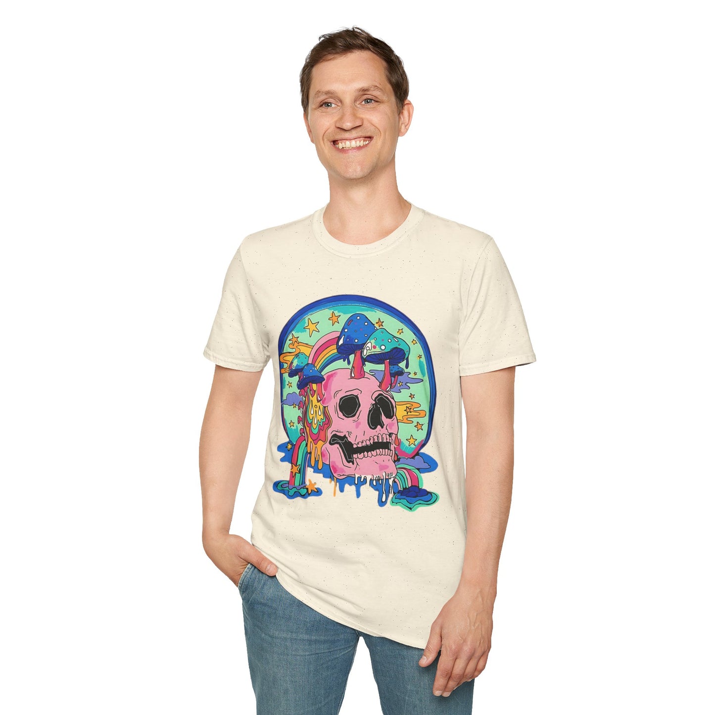 Skull Tee Shirt, Skeleton Shirt, Shirt with Skull, Shirt with Skeleton