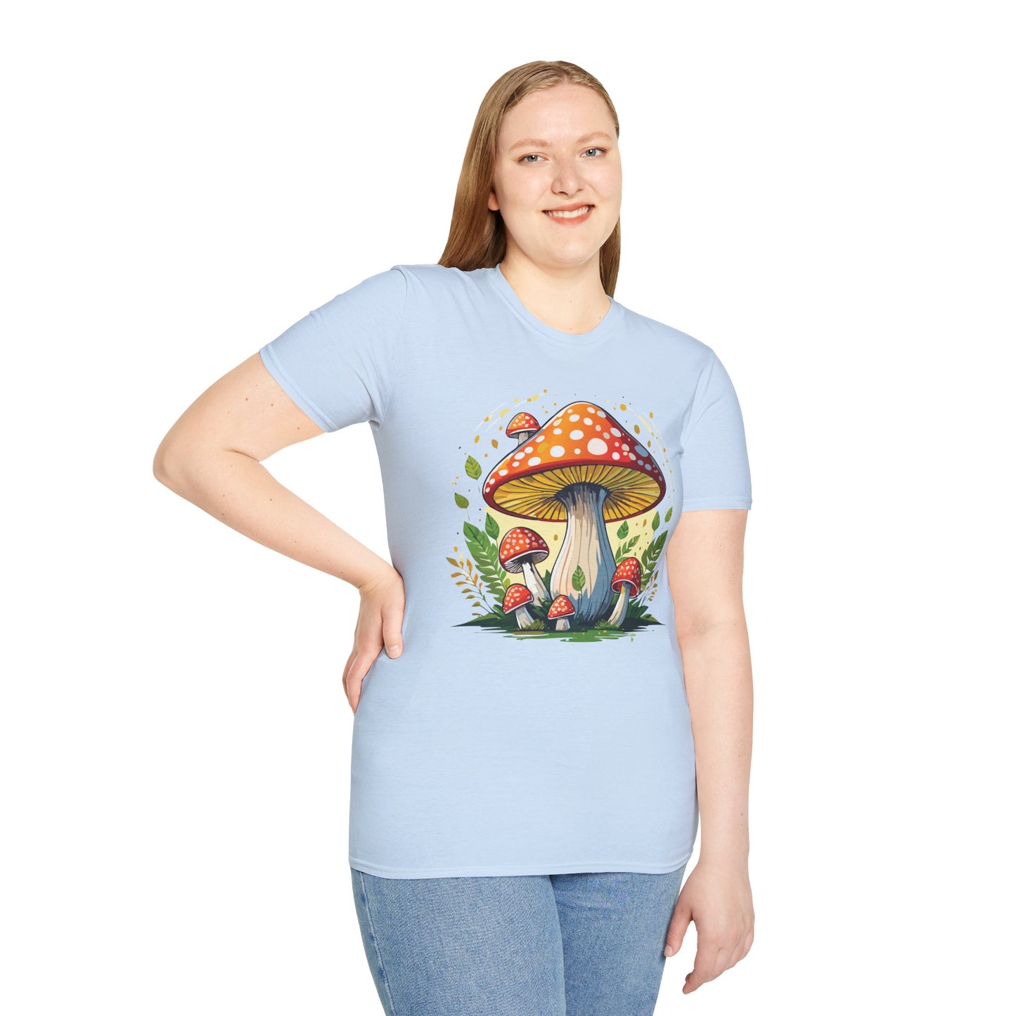 Mashroom Tee Shirt, Mashroom Shirt, Shirt with Funny Mashroom, Shirt with Fungus