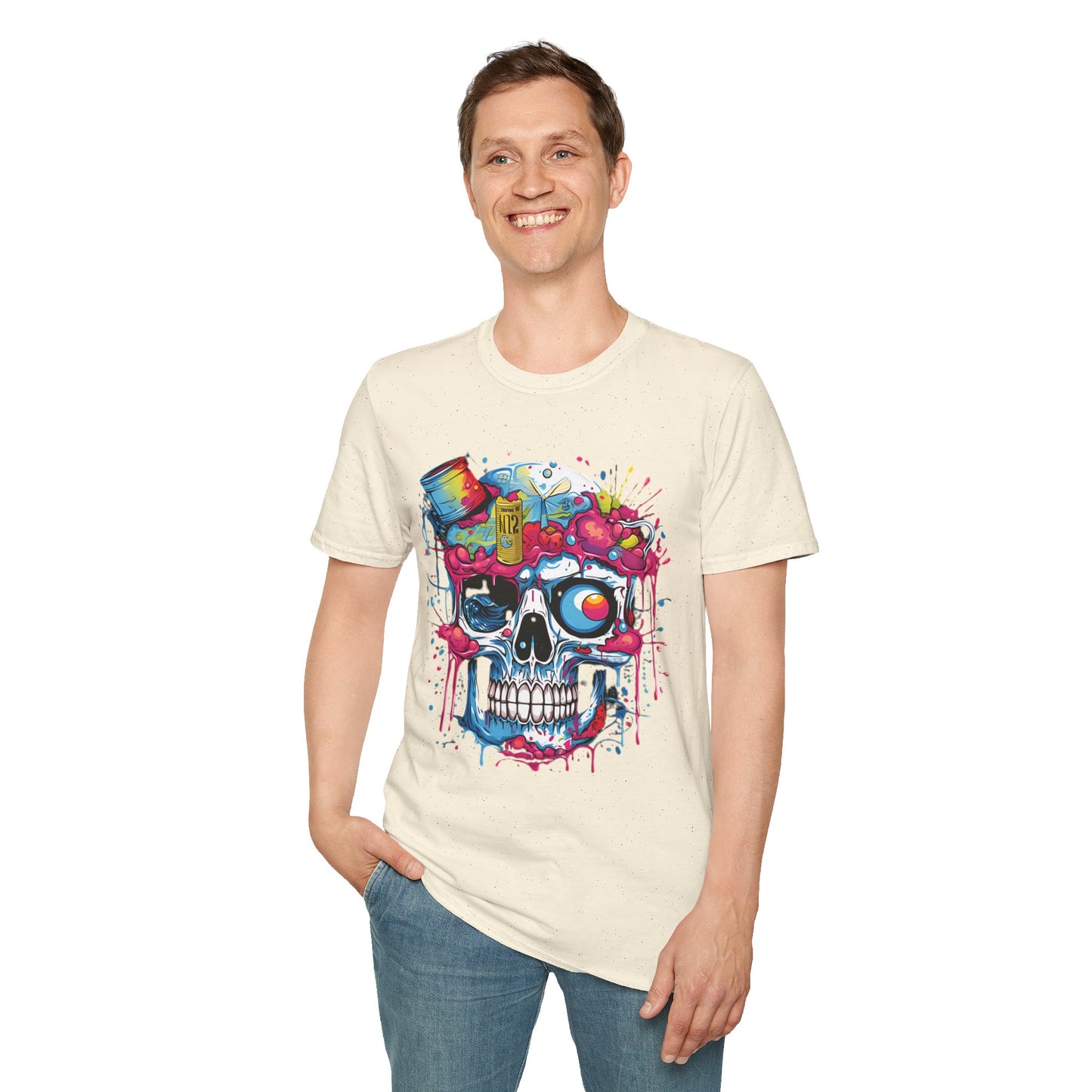Skull Tee Shirt, Skeleton Shirt, Shirt with Skull, Shirt with Skeleton