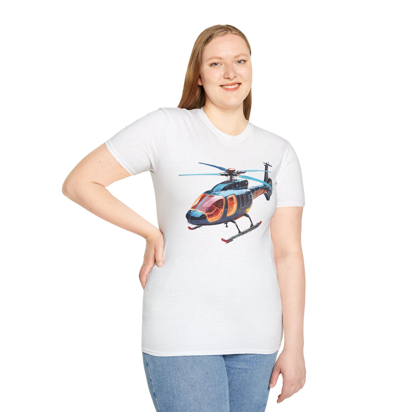 Chopper Shirt, Helicopter Shirt, Shirt with Helicopter, T Shirt with Chopper