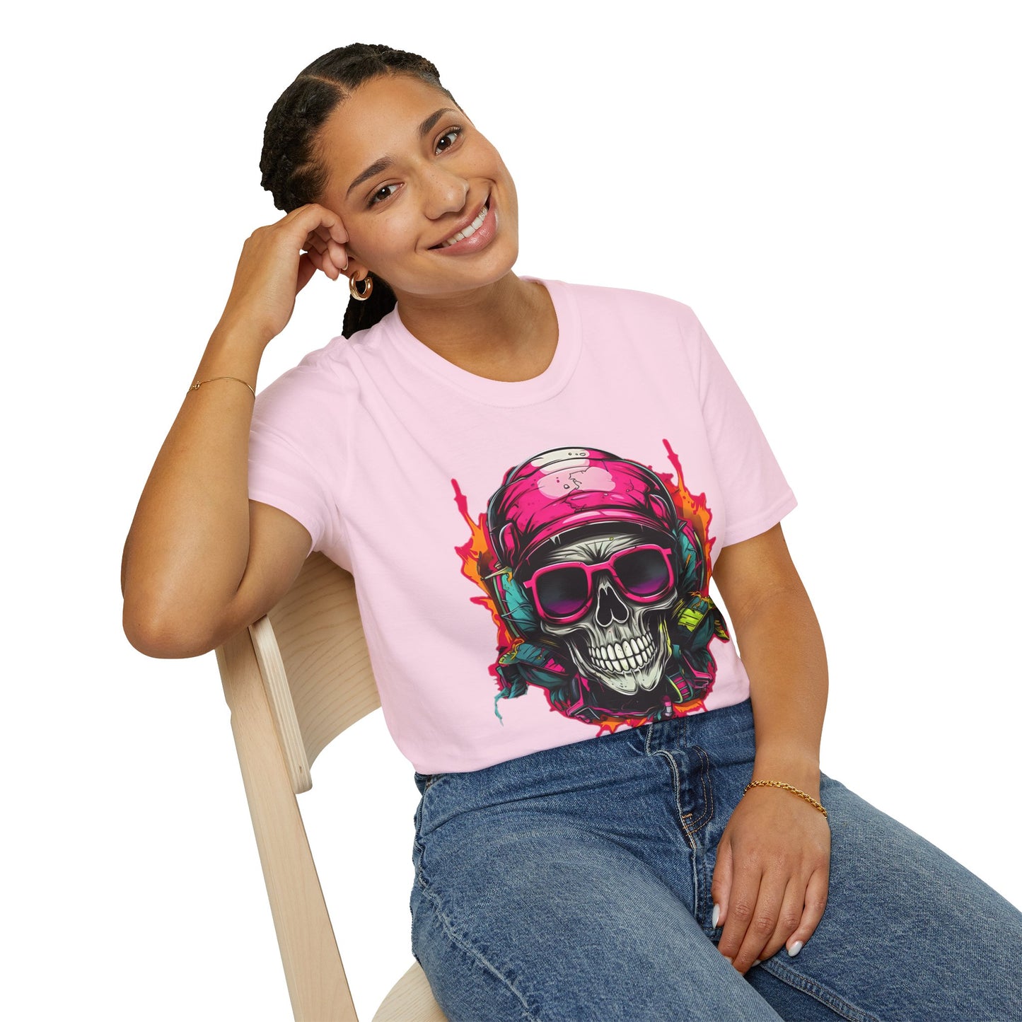 Skull Tee Shirt, Skeleton Shirt, Shirt with Skull, Shirt with Skeleton