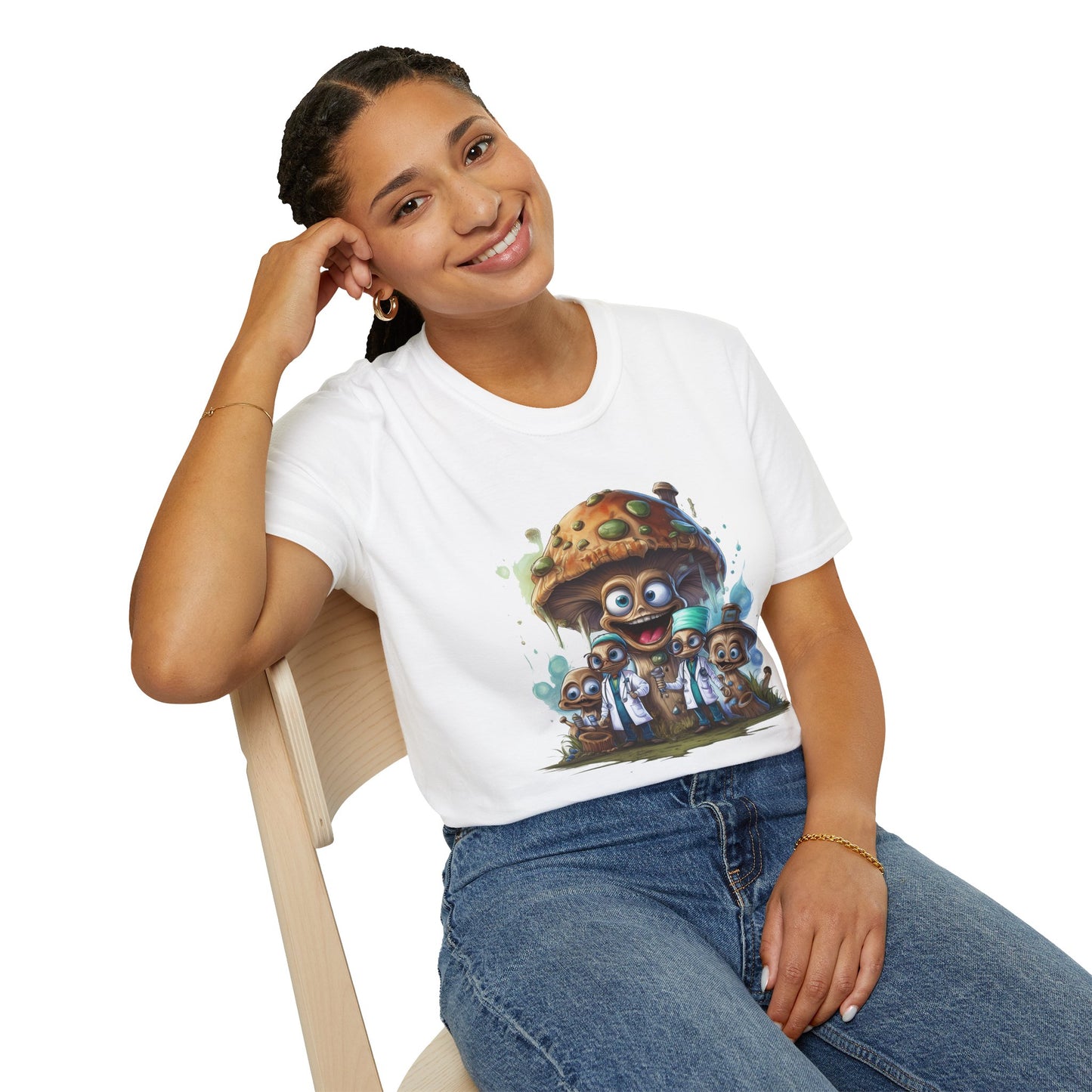 Mashroom Tee Shirt, Mashroom Shirt, Shirt with Funny Mashroom, Shirt with Fungus