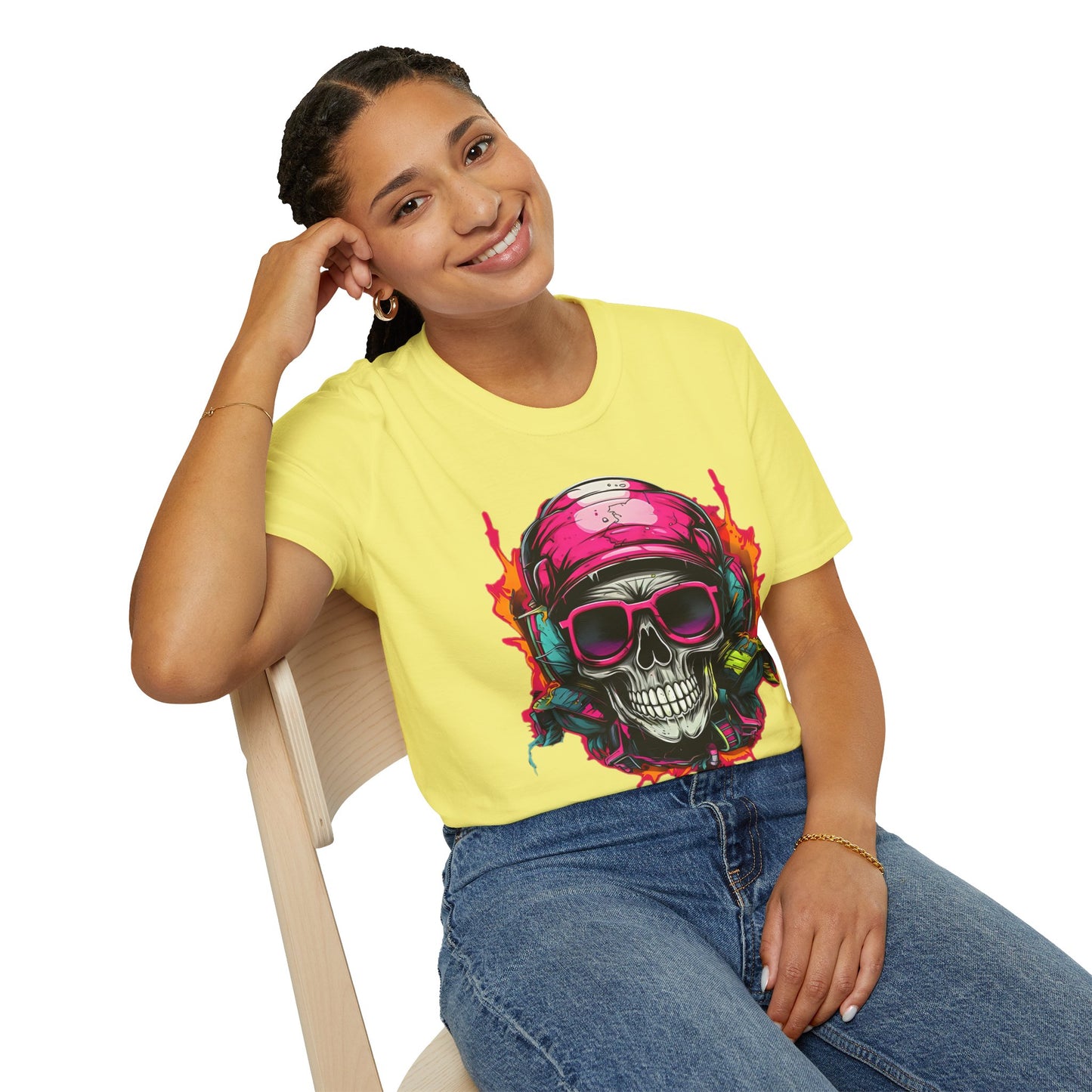 Skull Tee Shirt, Skeleton Shirt, Shirt with Skull, Shirt with Skeleton