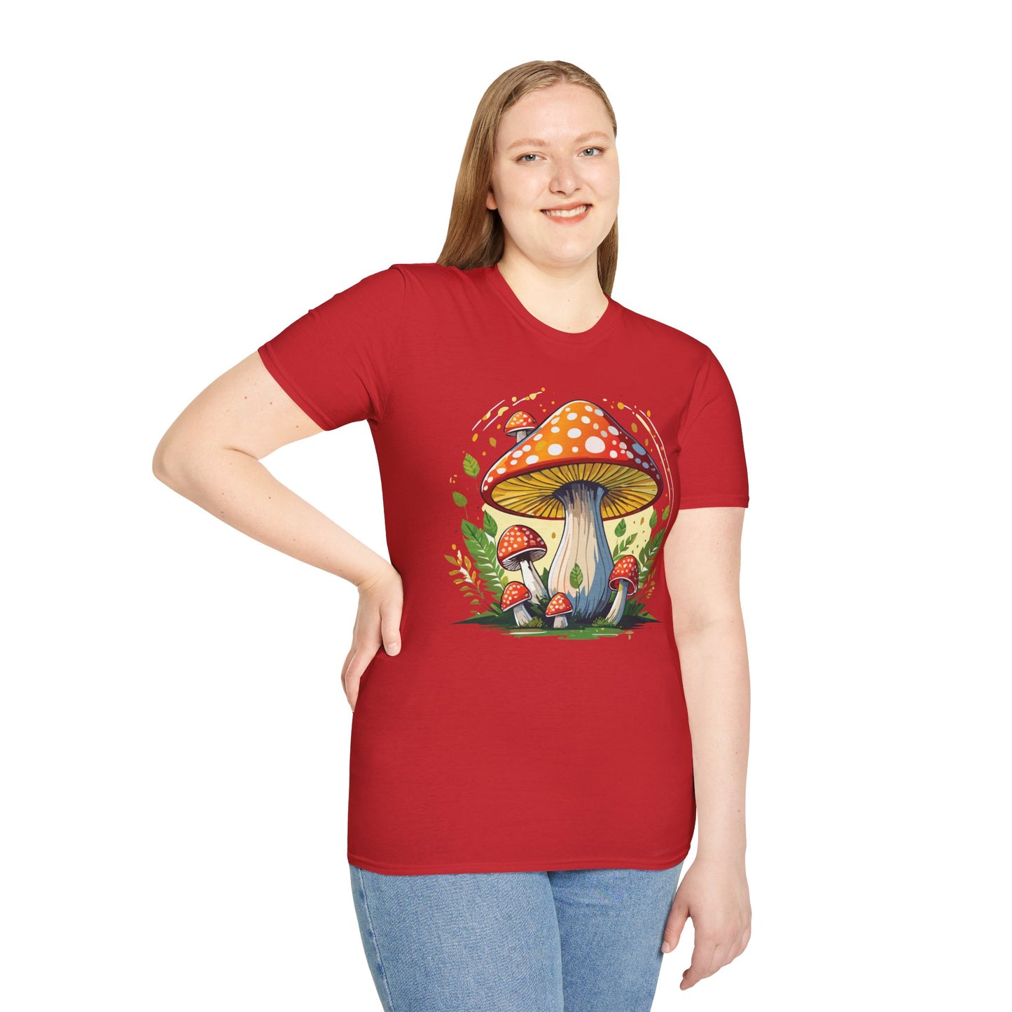 Mashroom Tee Shirt, Mashroom Shirt, Shirt with Funny Mashroom, Shirt with Fungus