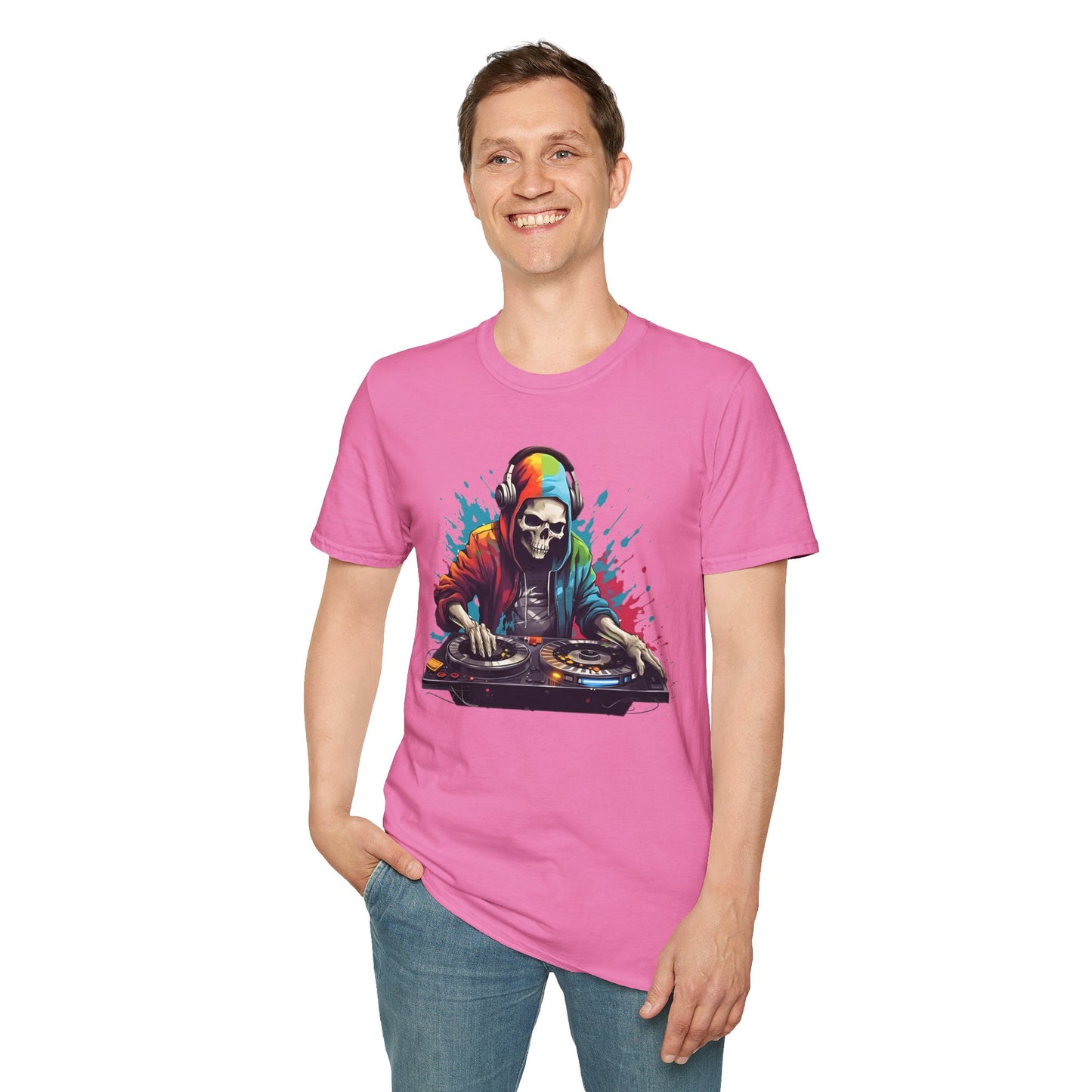 Skull Tee Shirt, Skeleton Shirt, Shirt with Skull, Shirt with Skeleton