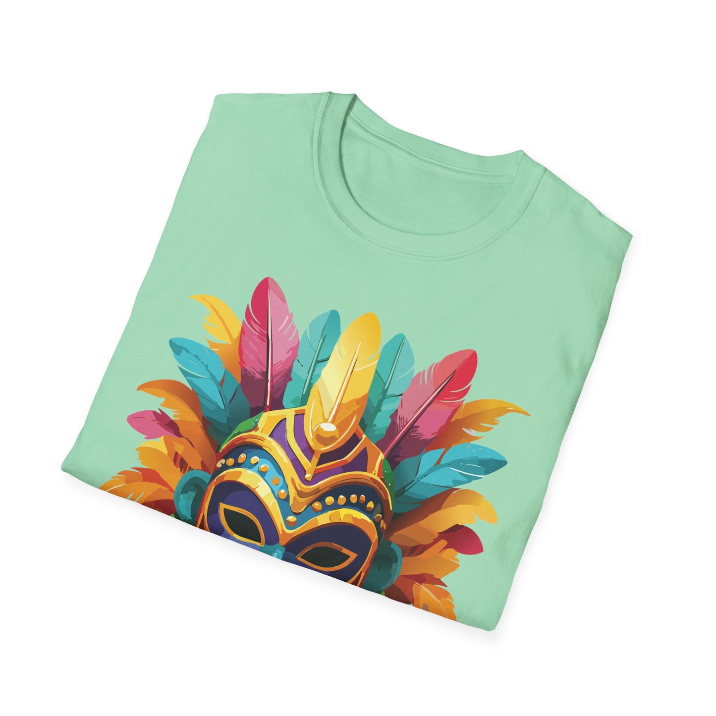 Mask Tee Shirt, Mask Shirt, Shirt with Mask, Masquerade Tees