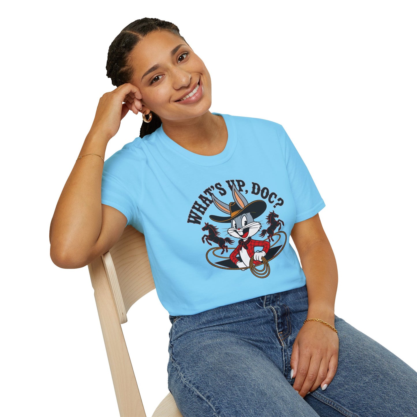 Bugs Bunny Shirt, Bugs Bunny T Shirt, Shirt with Bugs Bunny, T Shirt with Cartoon, Cartoon on T Shirt, Animation Shirt