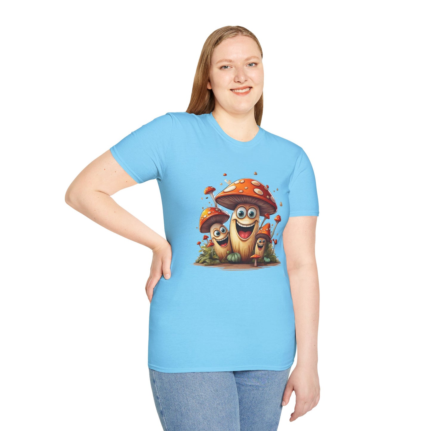 Mashroom Tee Shirt, Mashroom Shirt, Shirt with Funny Mashroom, Shirt with Fungus