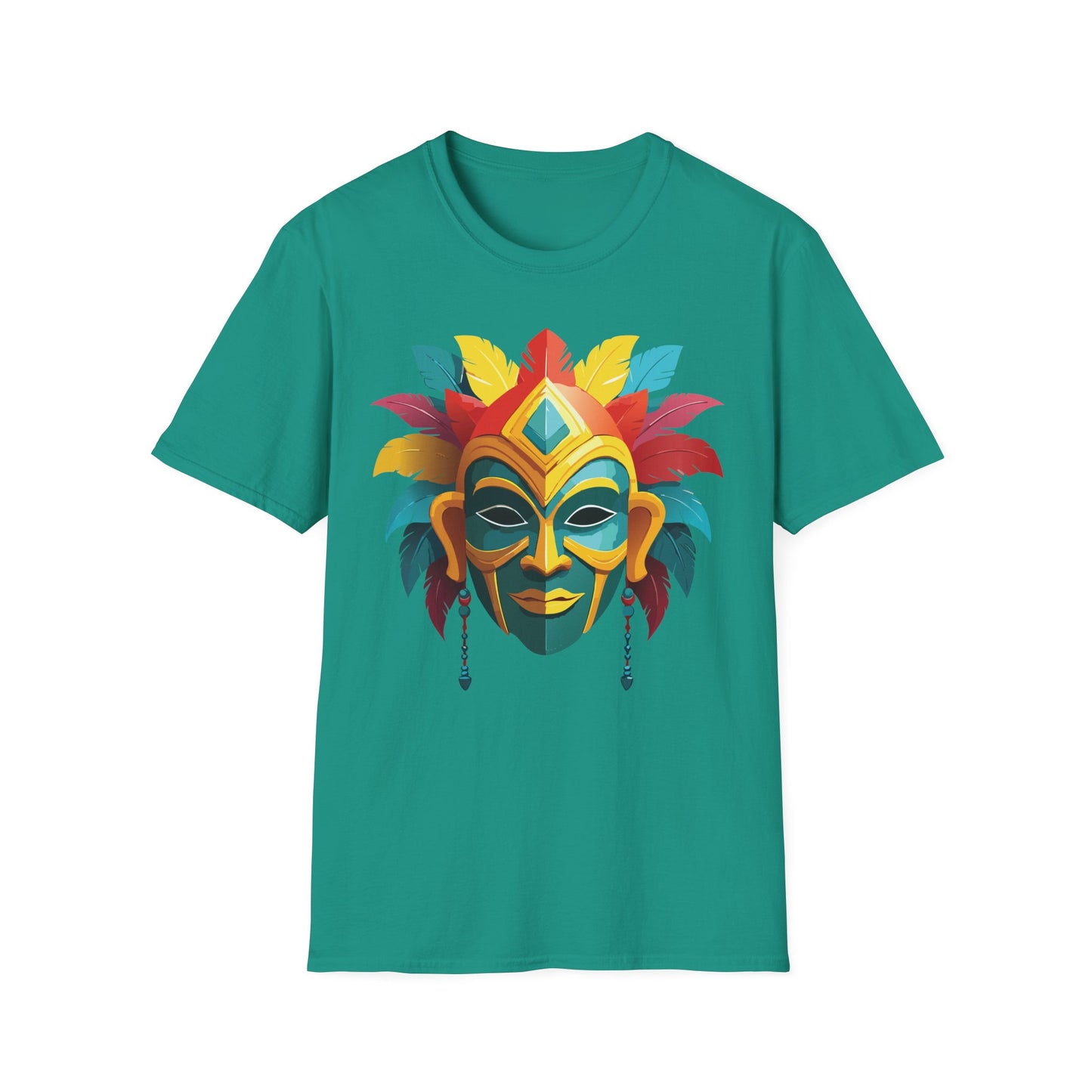 Mask Tee Shirt, Mask Shirt, Shirt with Mask, Masquerade Tees