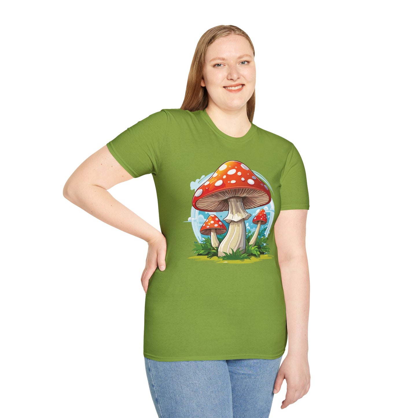 Mashroom Tee Shirt, Mashroom Shirt, Shirt with Funny Mashroom, Shirt with Fungus