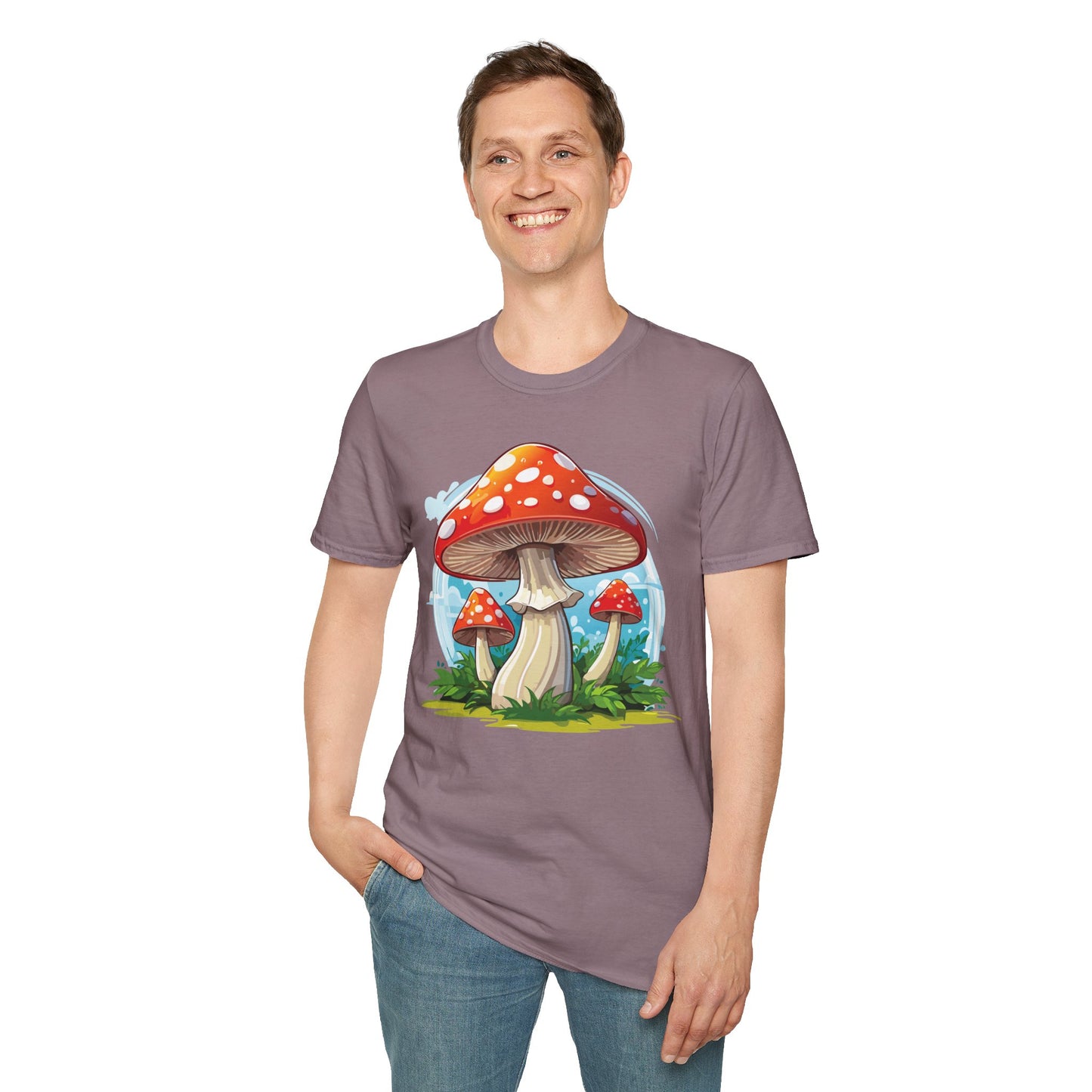 Mashroom Tee Shirt, Mashroom Shirt, Shirt with Funny Mashroom, Shirt with Fungus