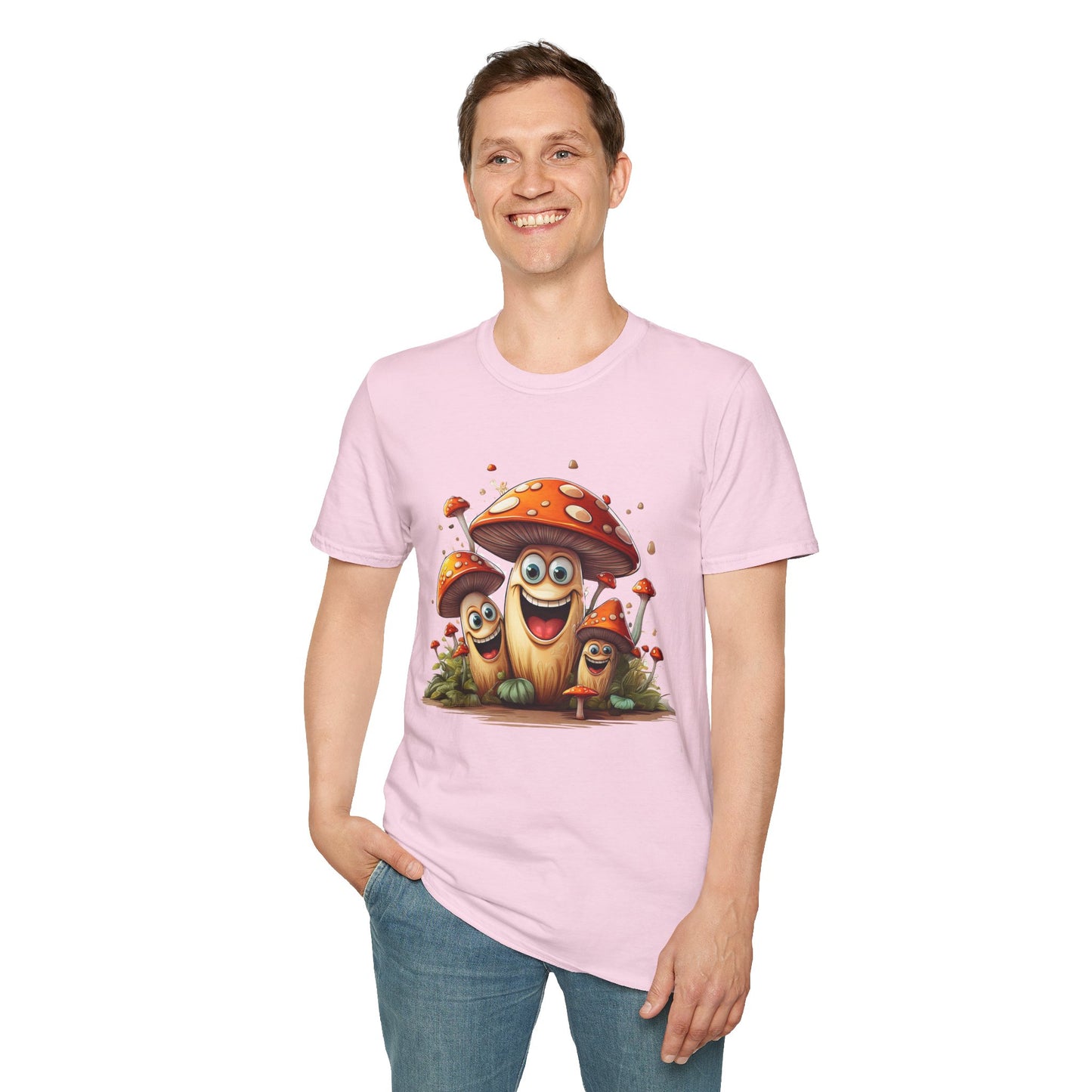 Mashroom Tee Shirt, Mashroom Shirt, Shirt with Funny Mashroom, Shirt with Fungus
