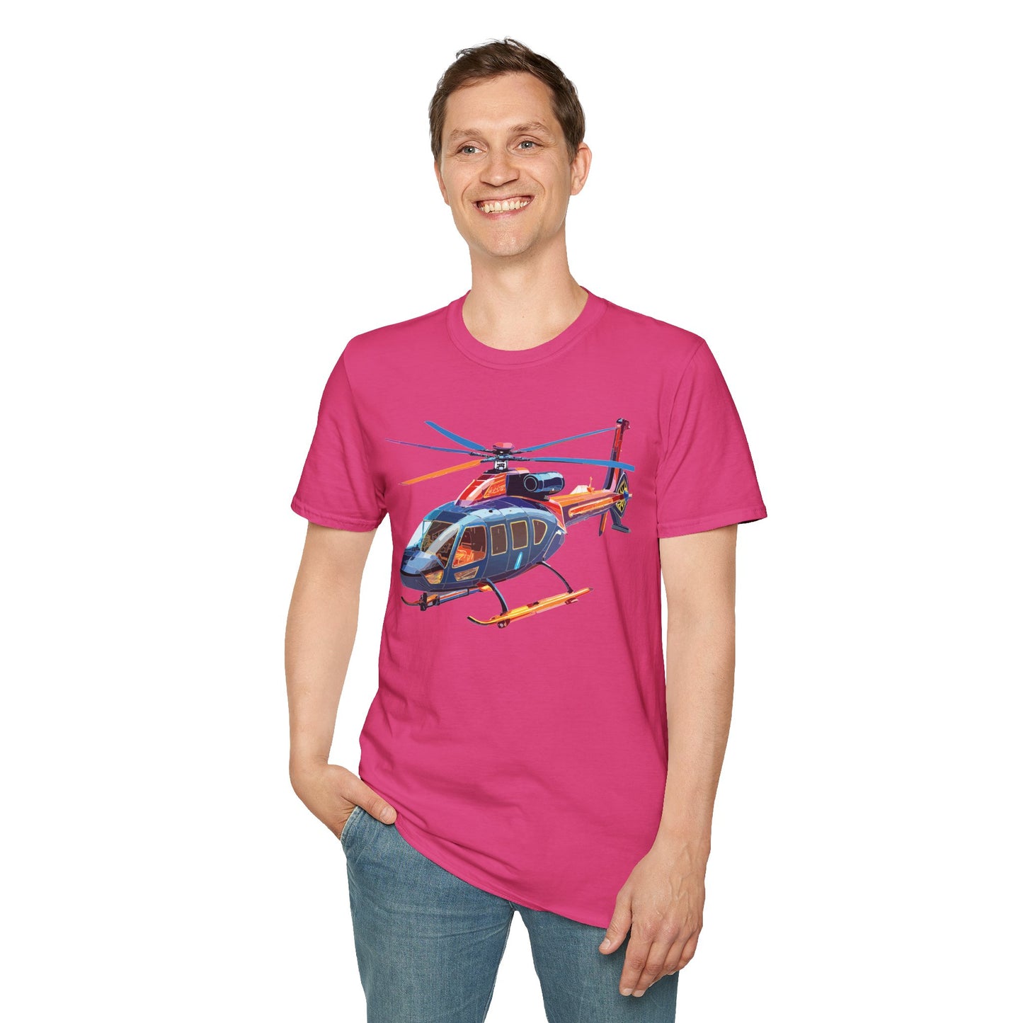 Chopper Shirt, Helicopter Shirt, Shirt with Helicopter, T Shirt with Chopper