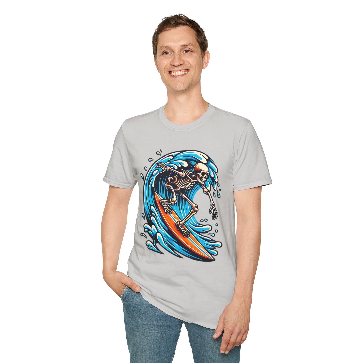 Skull Tee Shirt, Skeleton Shirt, Shirt with Skull, Shirt with Skeleton