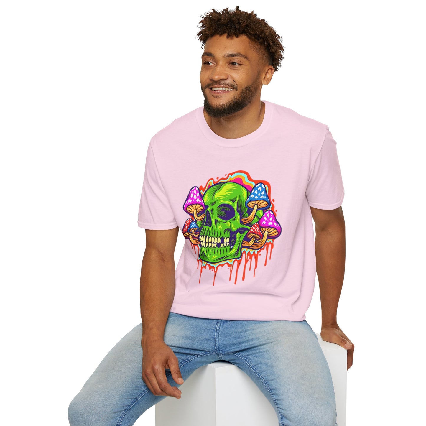 Skull Tee Shirt, Skeleton Shirt, Shirt with Skull, Shirt with Skeleton