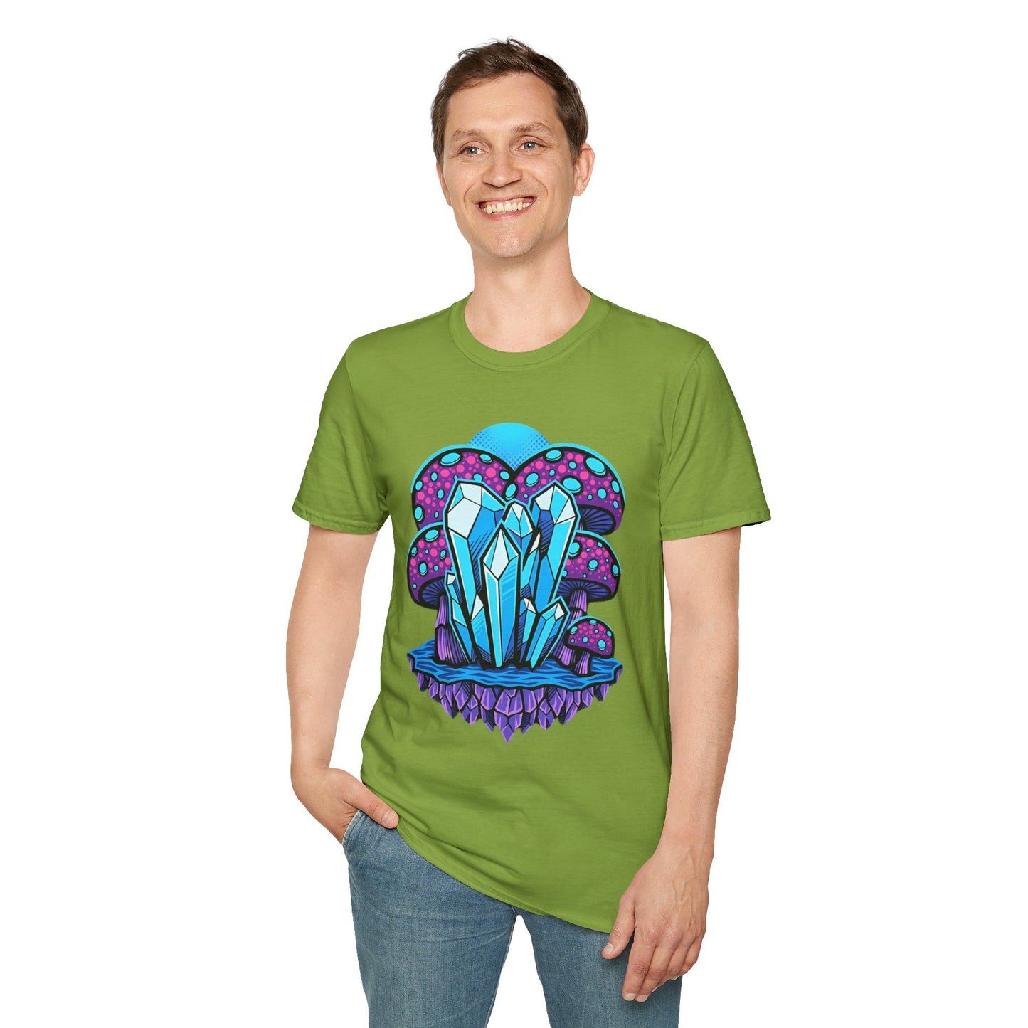 Mashroom Tee Shirt, Mashroom Shirt, Shirt with Funny Mashroom, Shirt with Fungus
