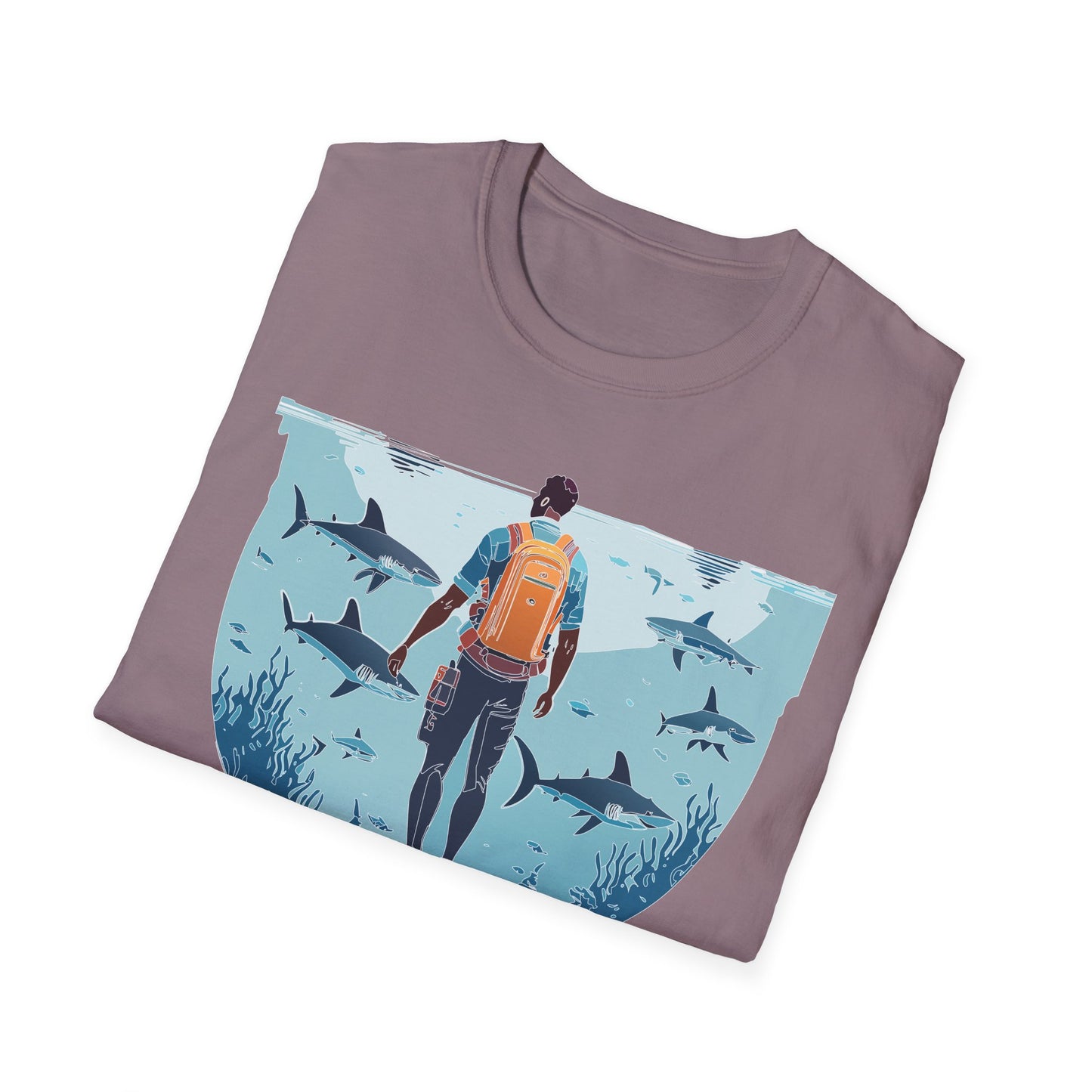 Ocean Tee Shirt, Ocean Shirt, Shirt with Ocean, U boat Tees, Shirt with U-Boat