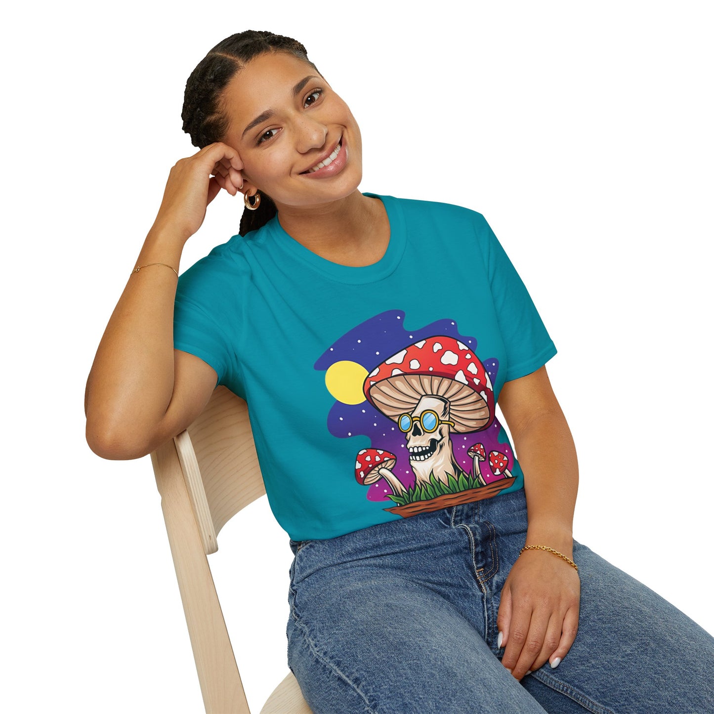 Mashroom Tee Shirt, Mashroom Shirt, Shirt with Funny Mashroom, Shirt with Fungus