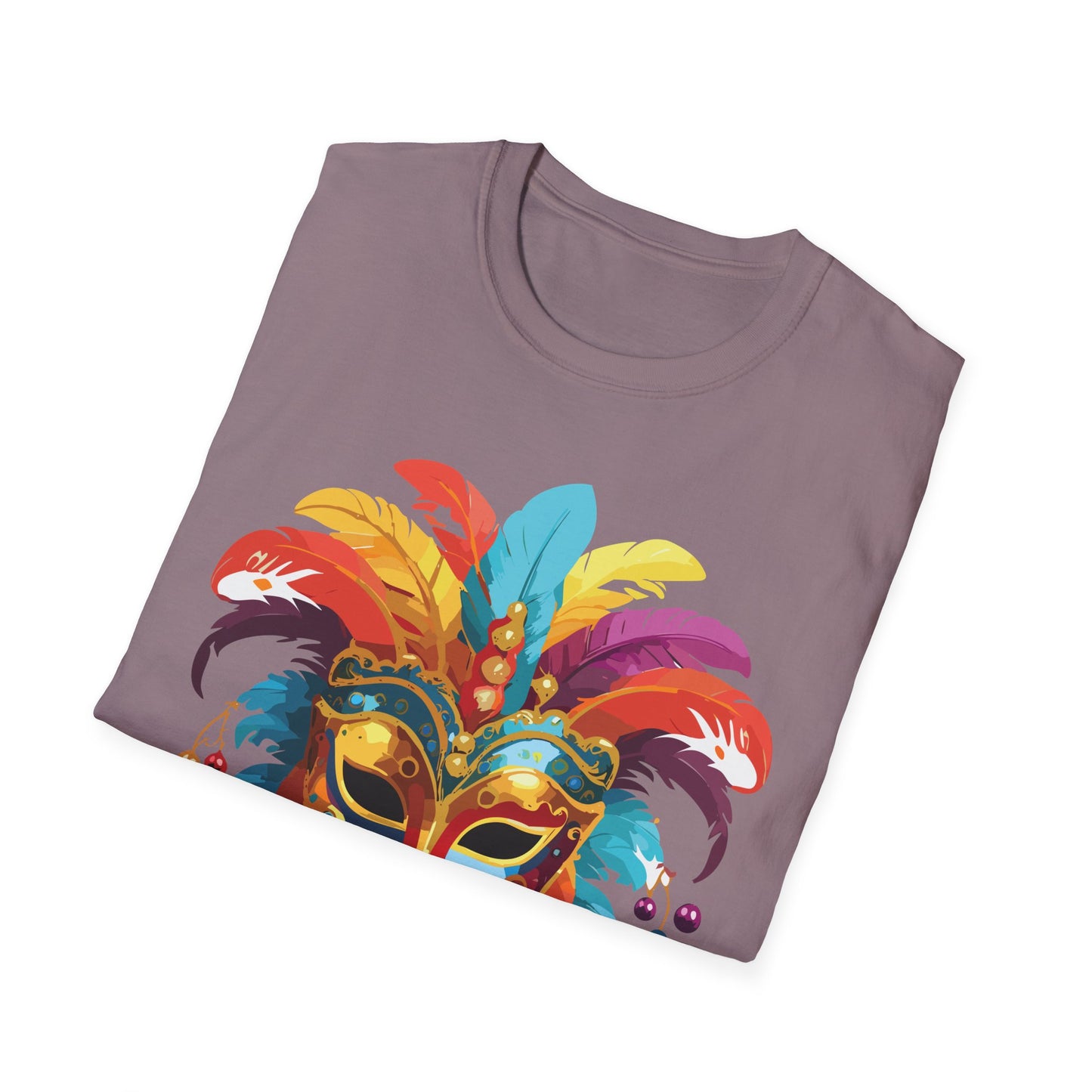 Mask Tee Shirt, Mask Shirt, Shirt with Mask, Masquerade Tees