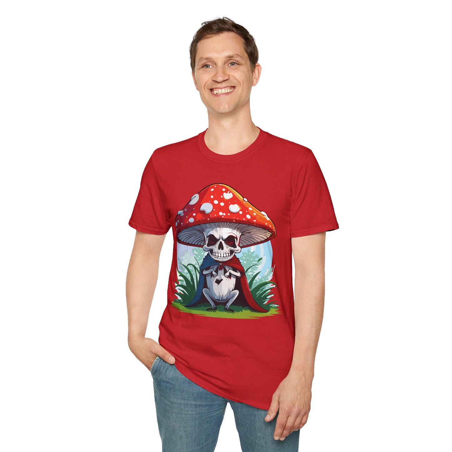 Mashroom Tee Shirt, Mashroom Shirt, Shirt with Funny Mashroom, Shirt with Fungus