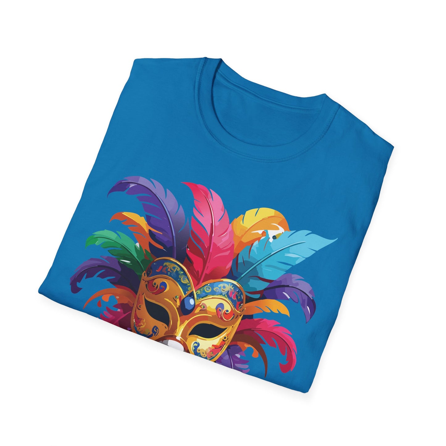 Mask Tee Shirt, Mask Shirt, Shirt with Mask, Masquerade Tees