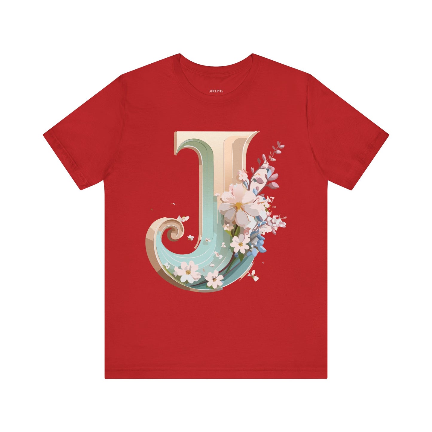 Letter Shirt, Letter J Shirt