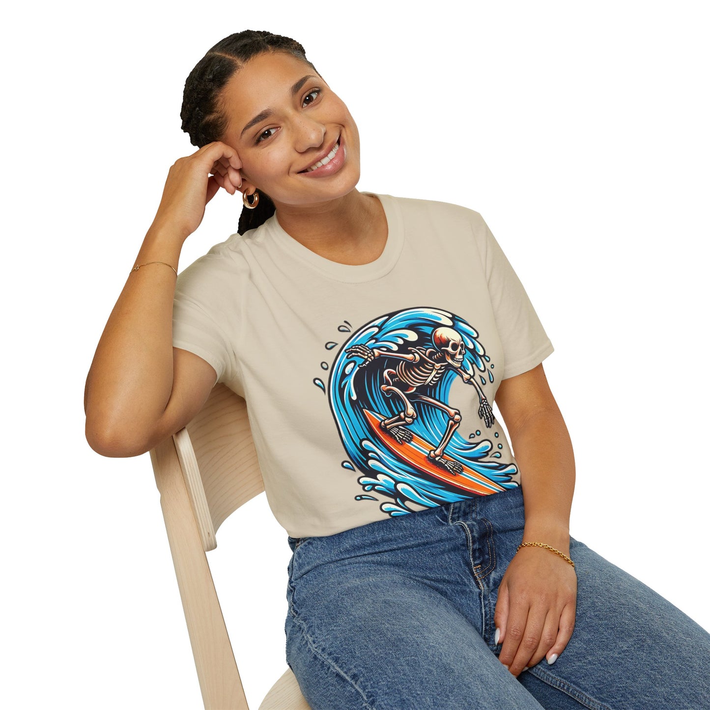 Skull Tee Shirt, Skeleton Shirt, Shirt with Skull, Shirt with Skeleton
